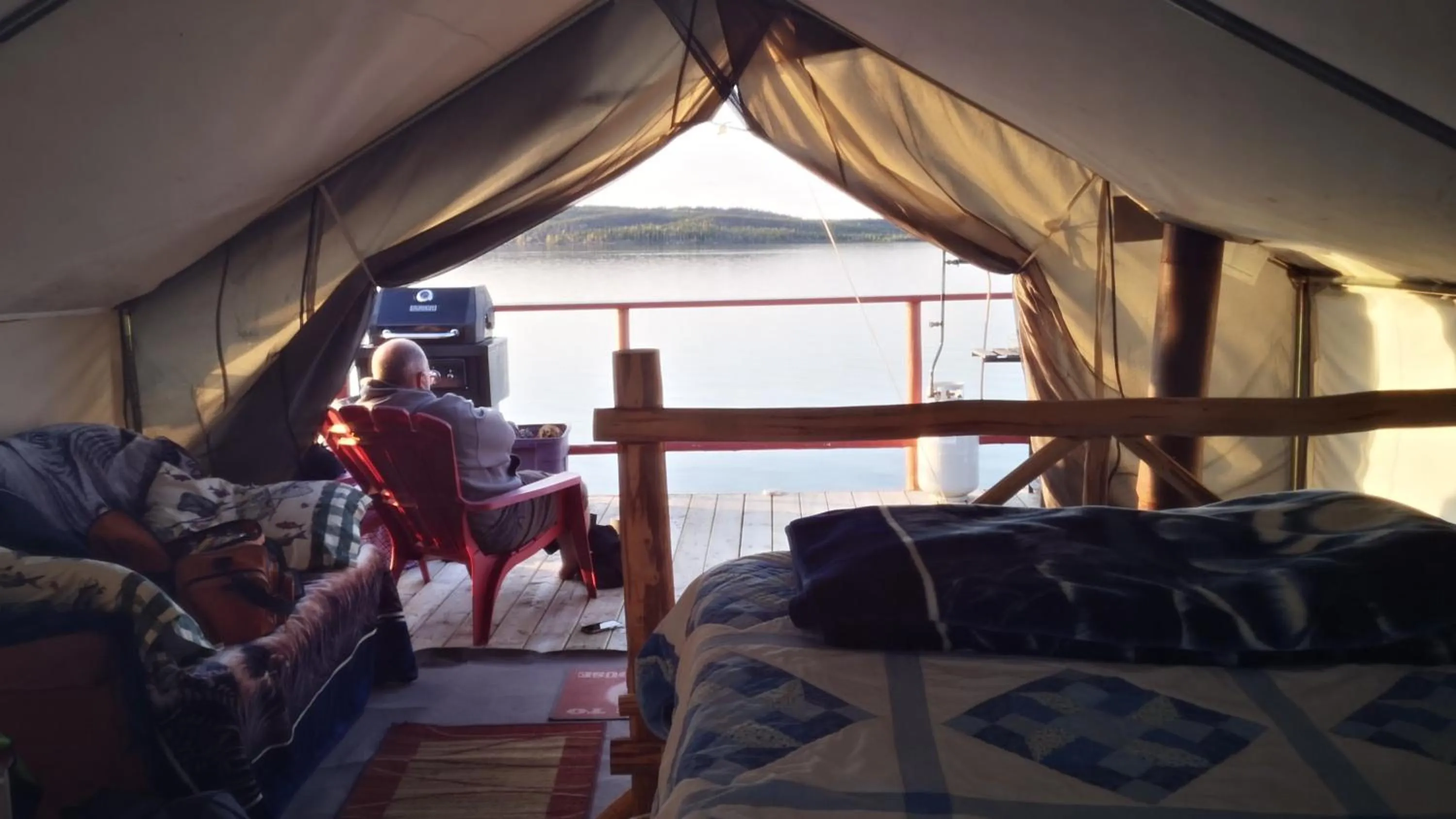 River view in Yellow Dog Lodge, Inc.