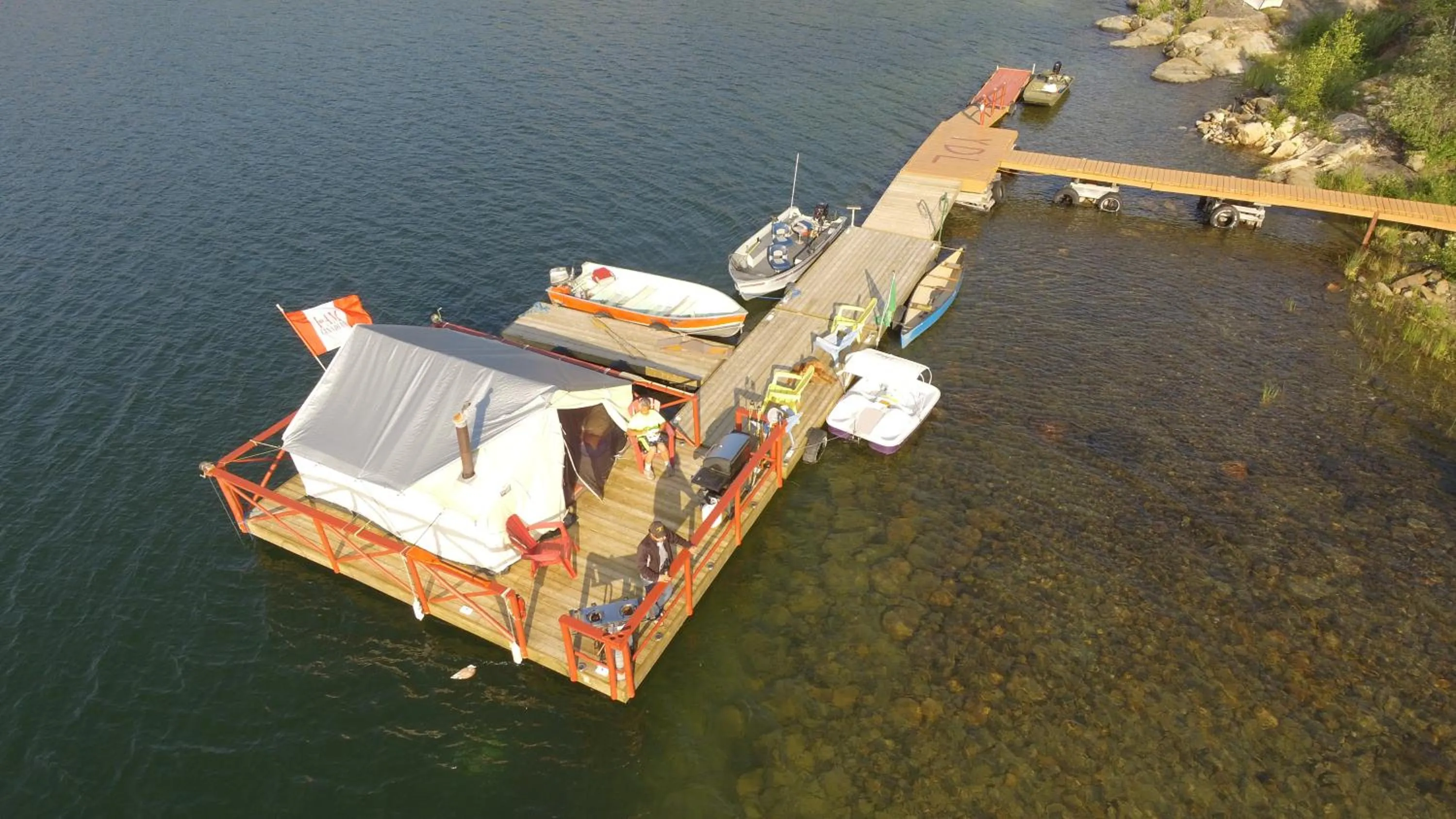 Bird's eye view in Yellow Dog Lodge, Inc.