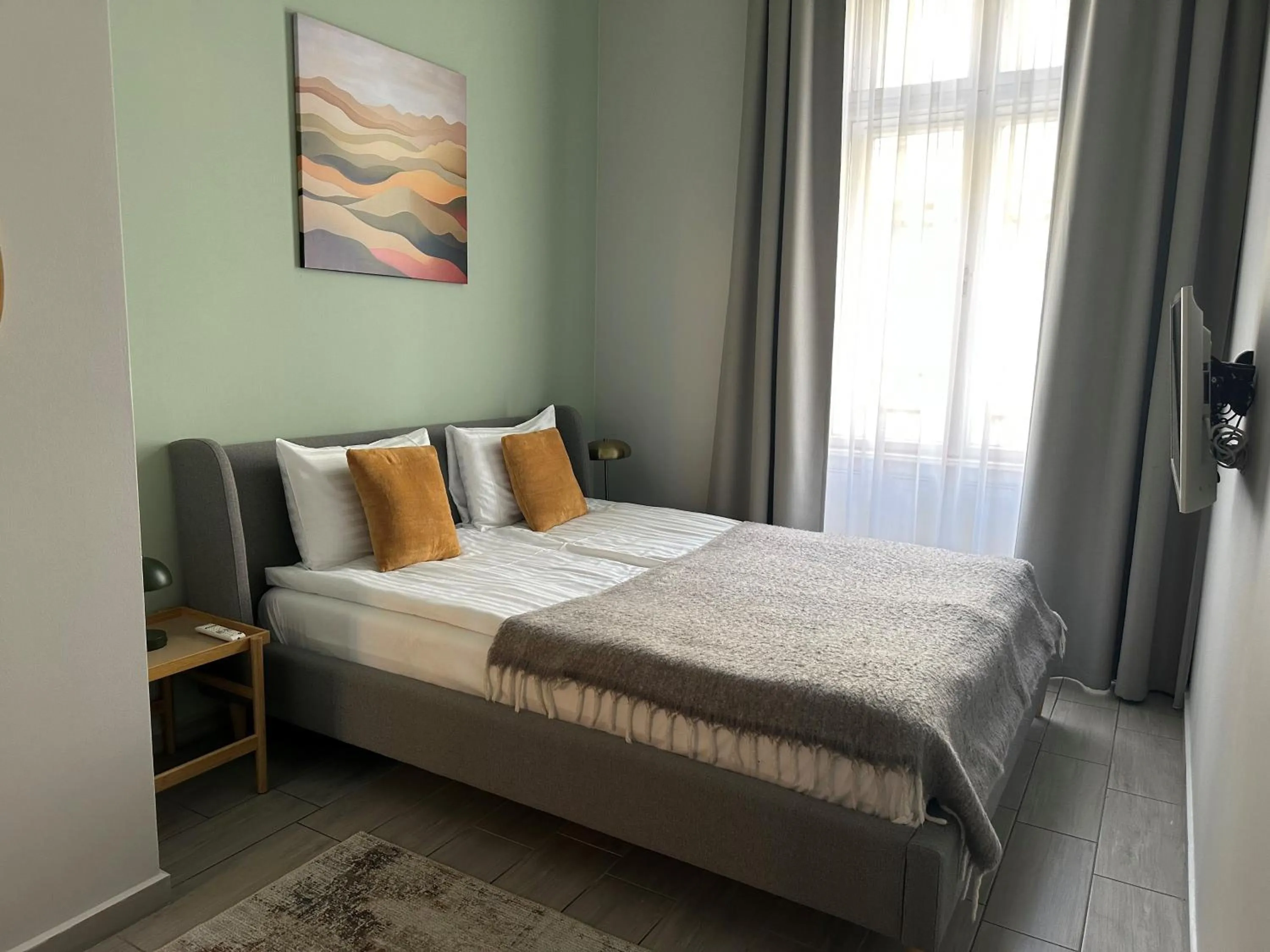 Bed in Butik Life Hotel & Apartments