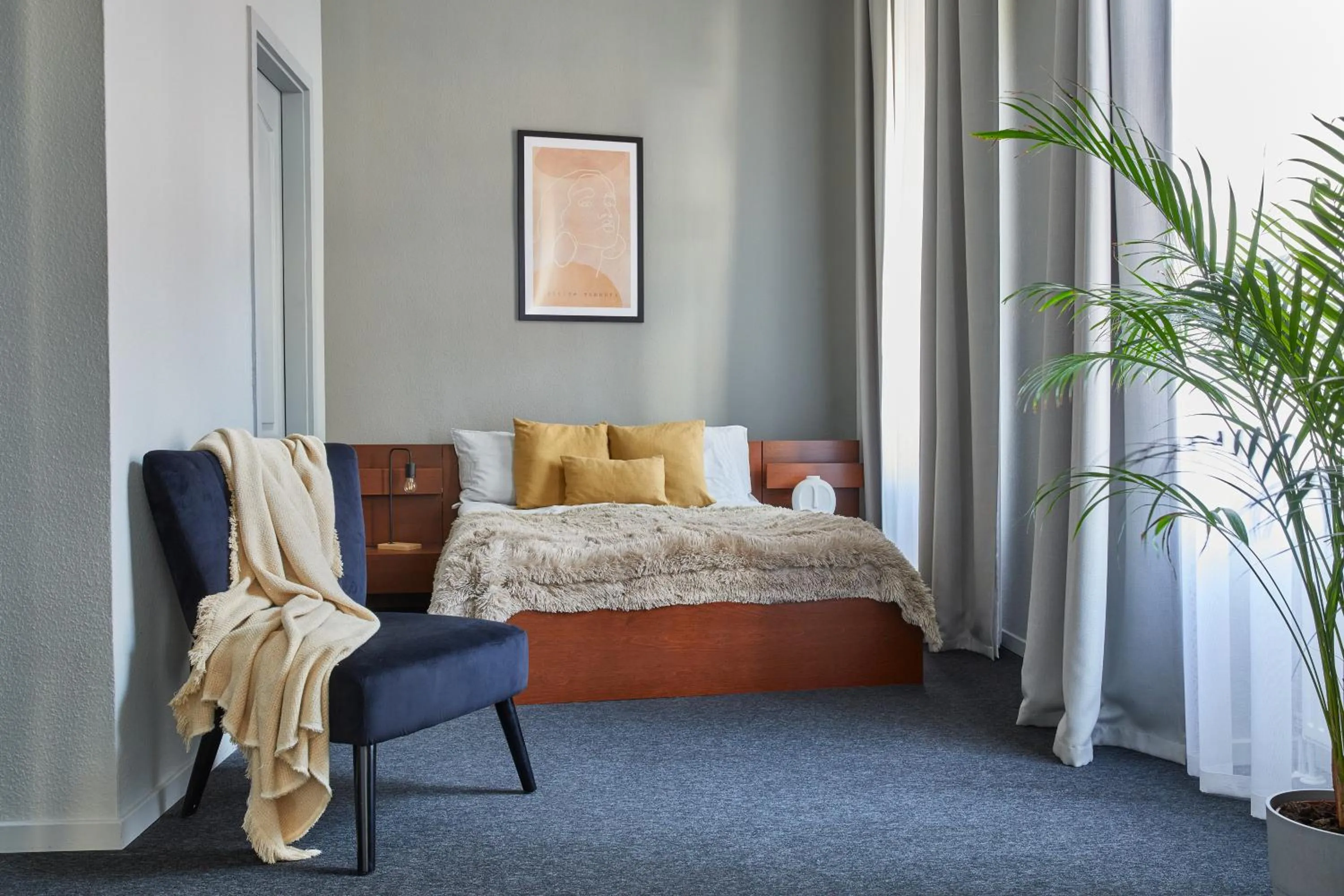 Bedroom, Bed in Butik Life Hotel & Apartments