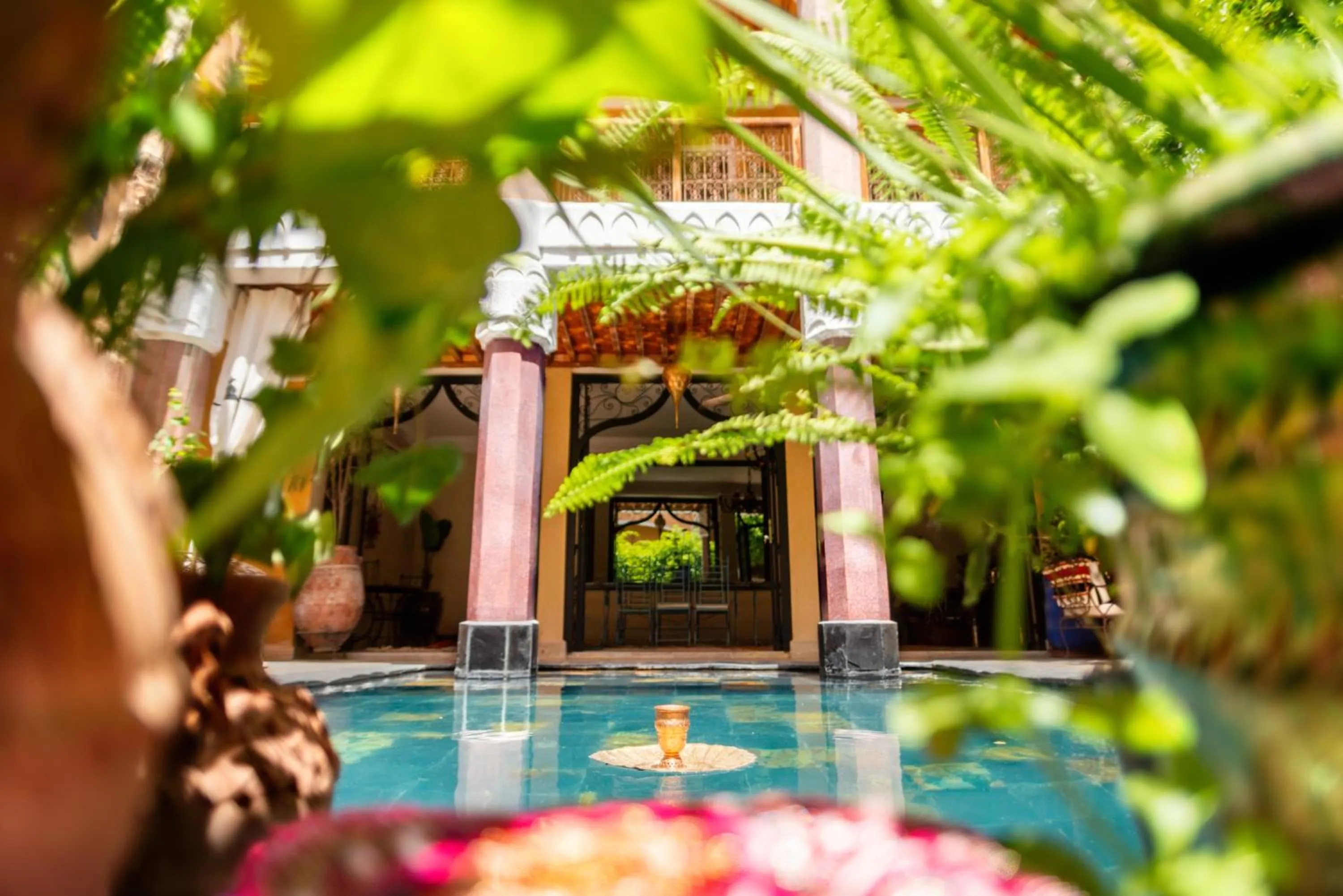 Patio in Riad Roxanne