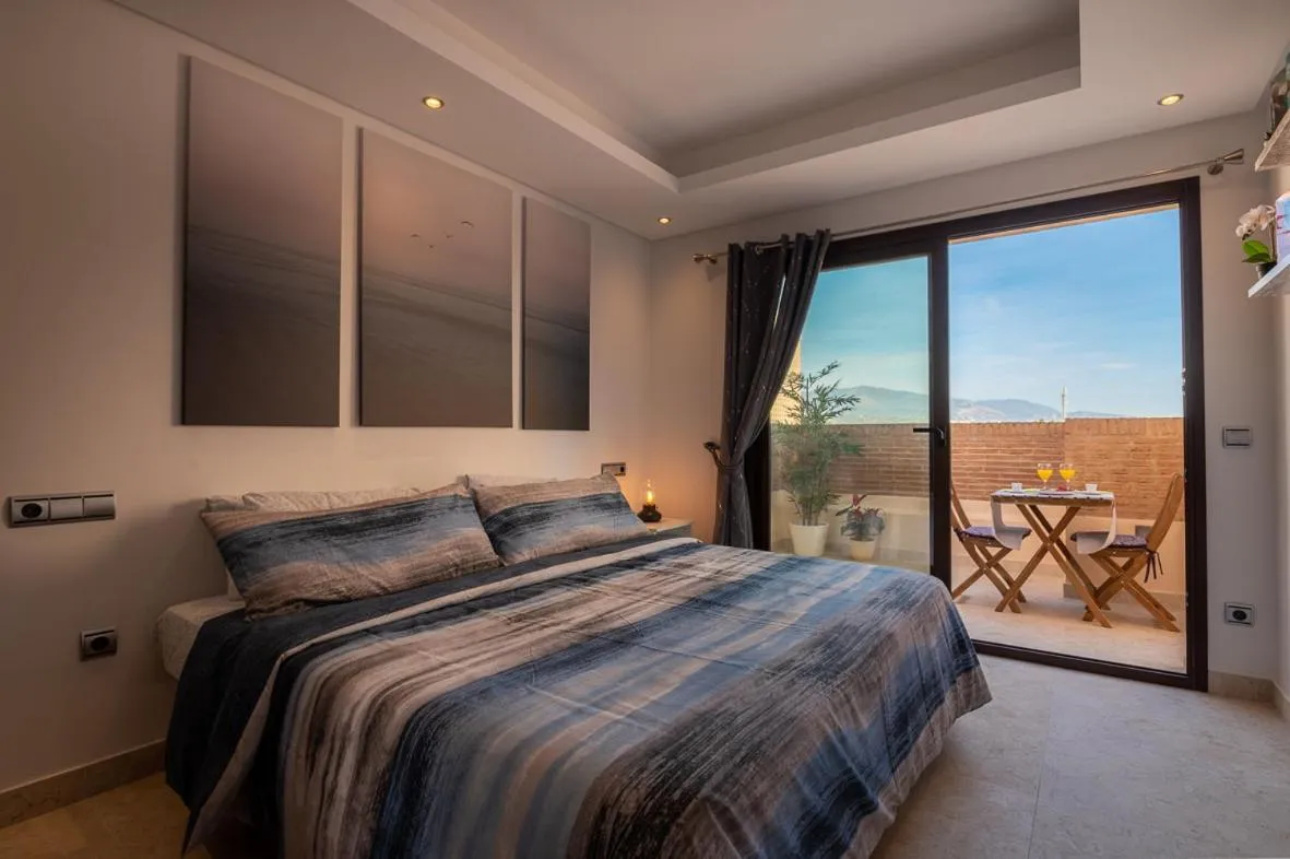 Bed in Bahía Boutique Apartments