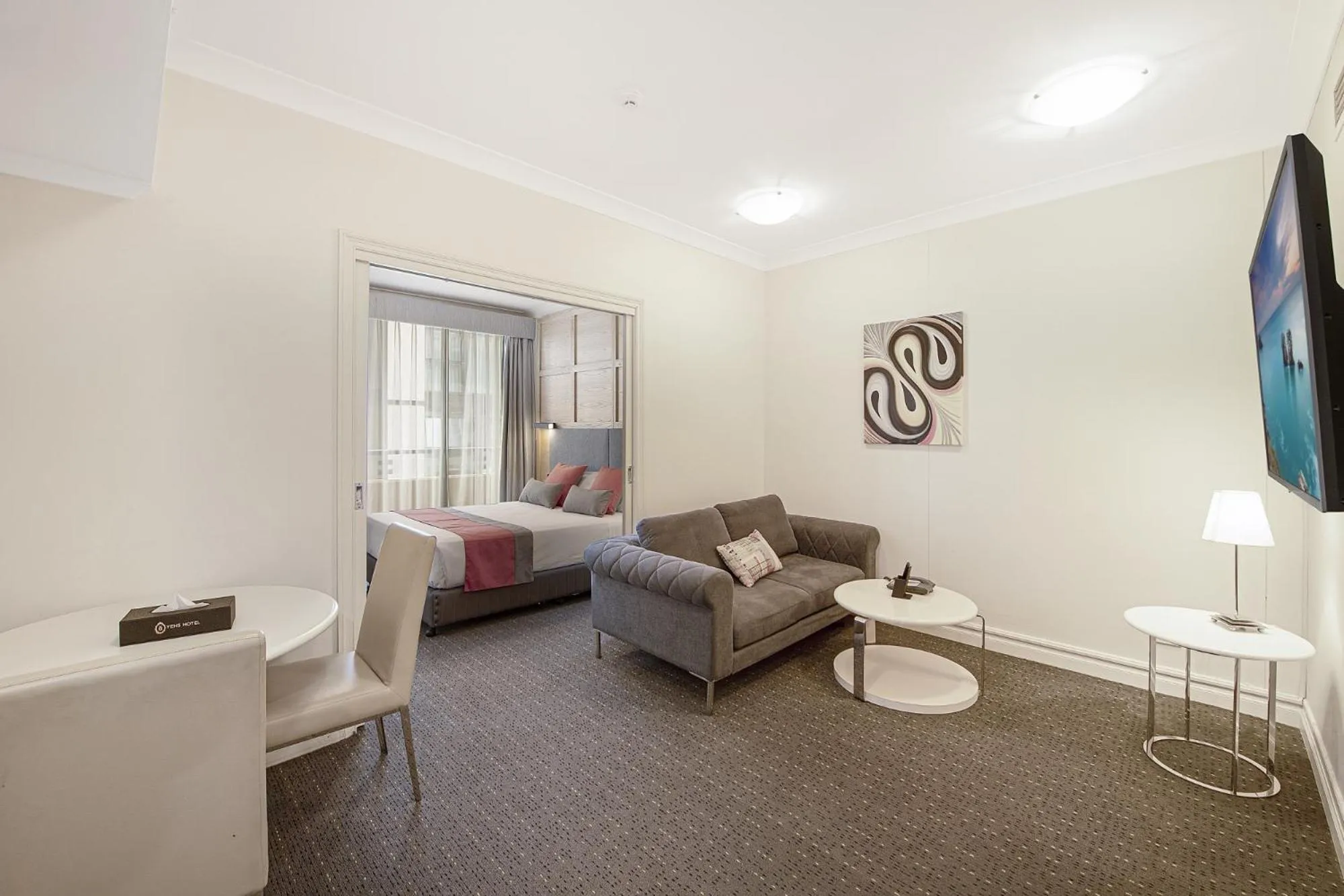 Living room in YEHS Hotel Sydney Harbour Suites