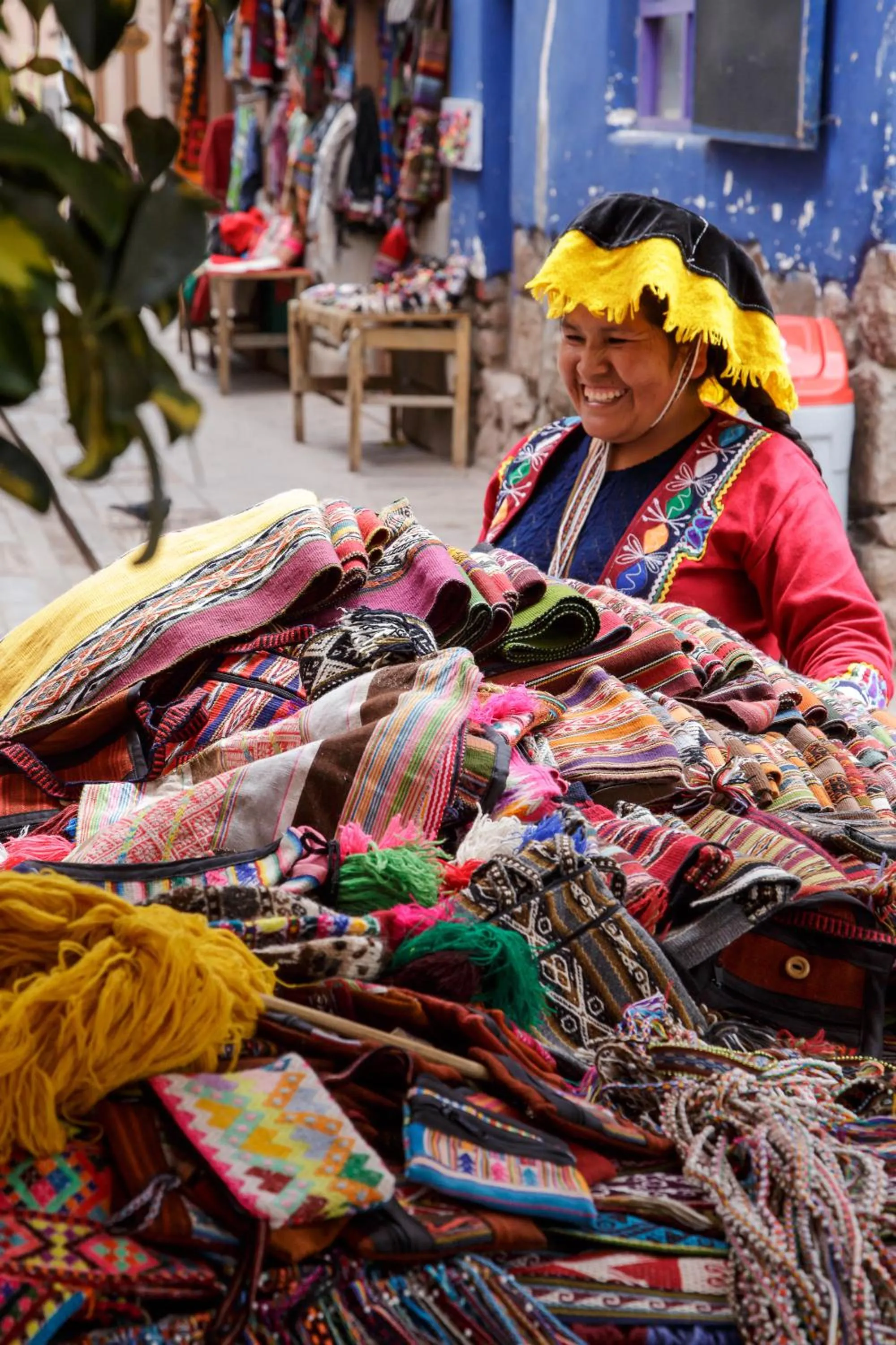 People in Pisac Inn
