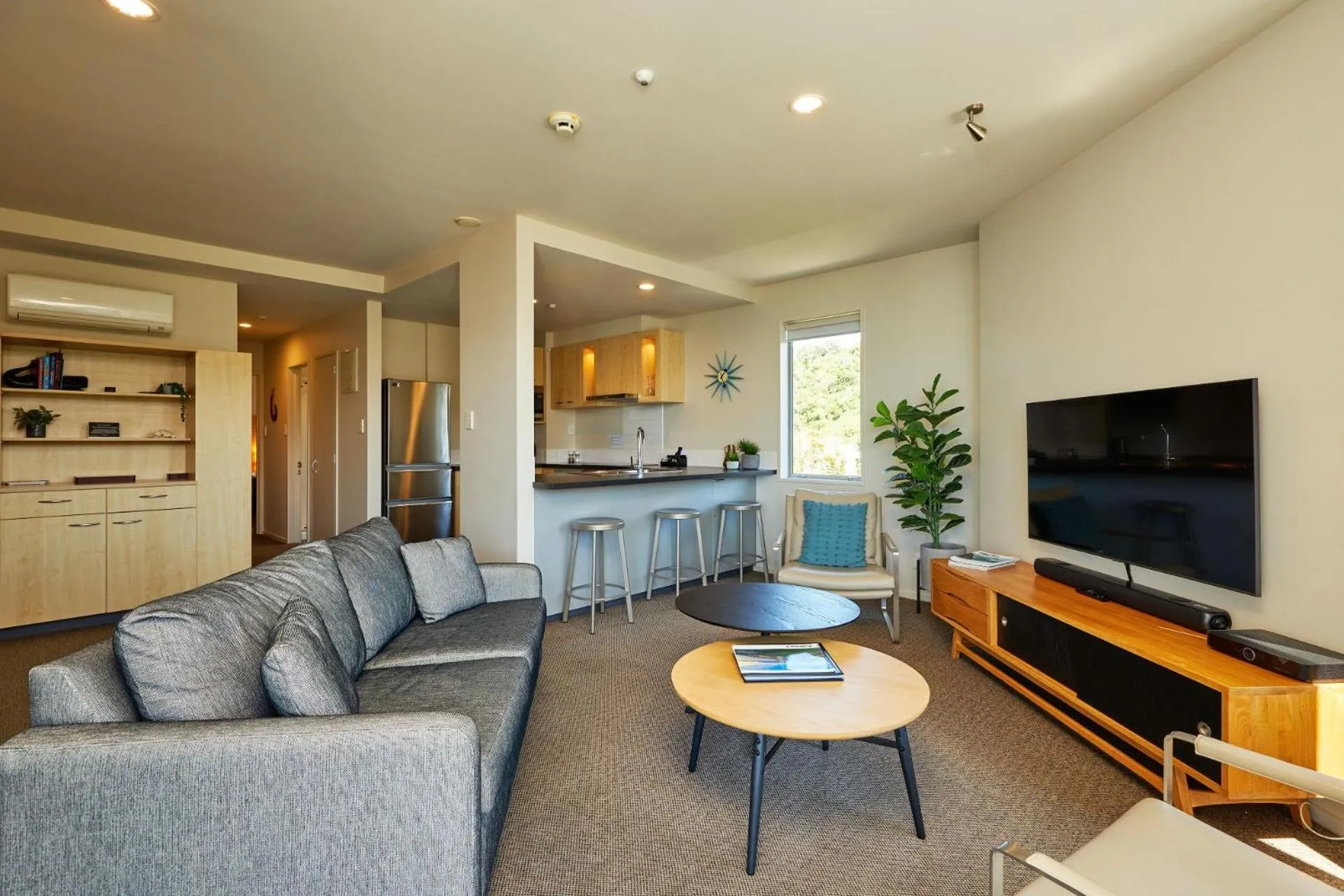 Living room in Kaikoura Luxury Apartments - Formerly Waves Luxury Apartments