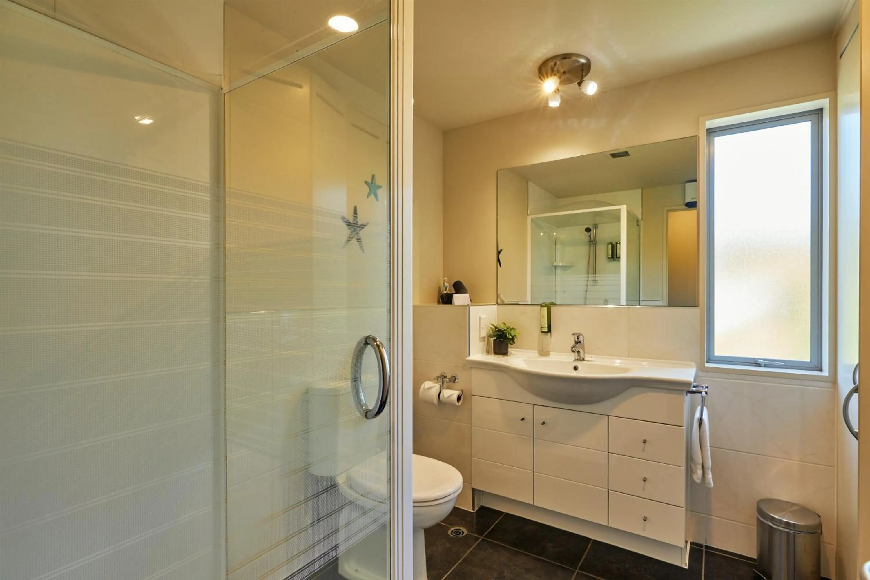 Bathroom in Kaikoura Luxury Apartments - Formerly Waves Luxury Apartments