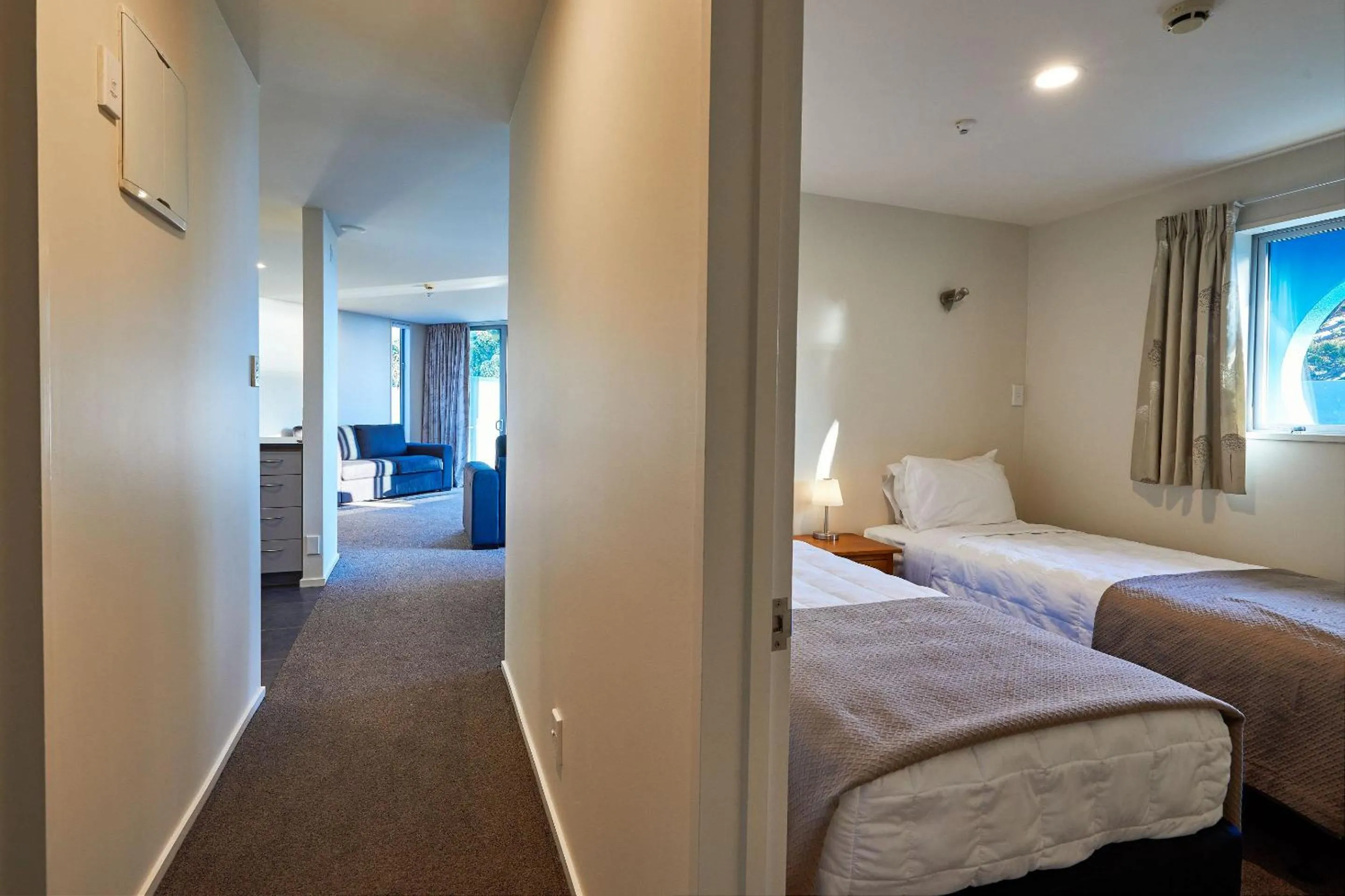 Photo of the whole room, Bed in Kaikoura Luxury Apartments - Formerly Waves Luxury Apartments