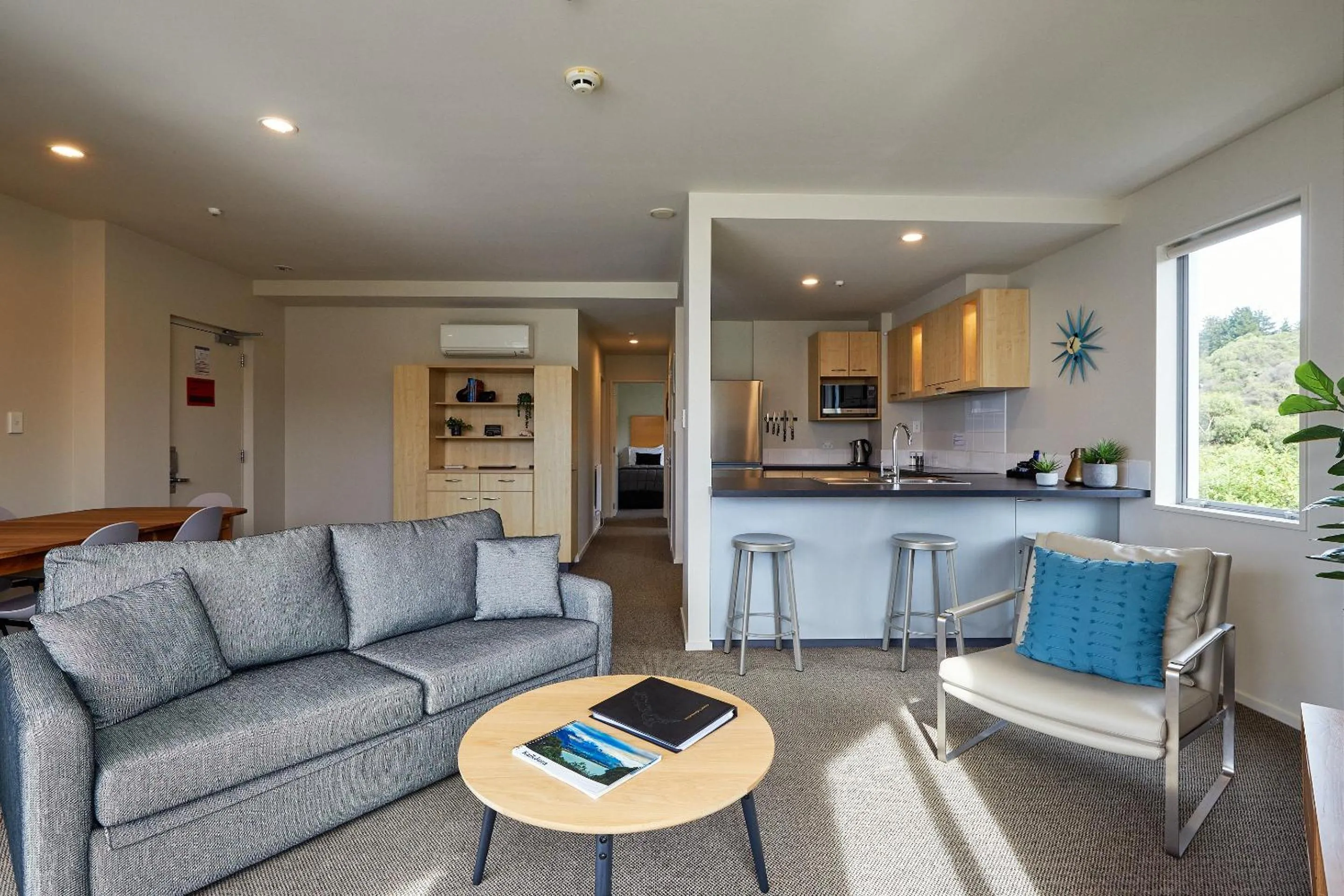 Living room in Kaikoura Luxury Apartments - Formerly Waves Luxury Apartments