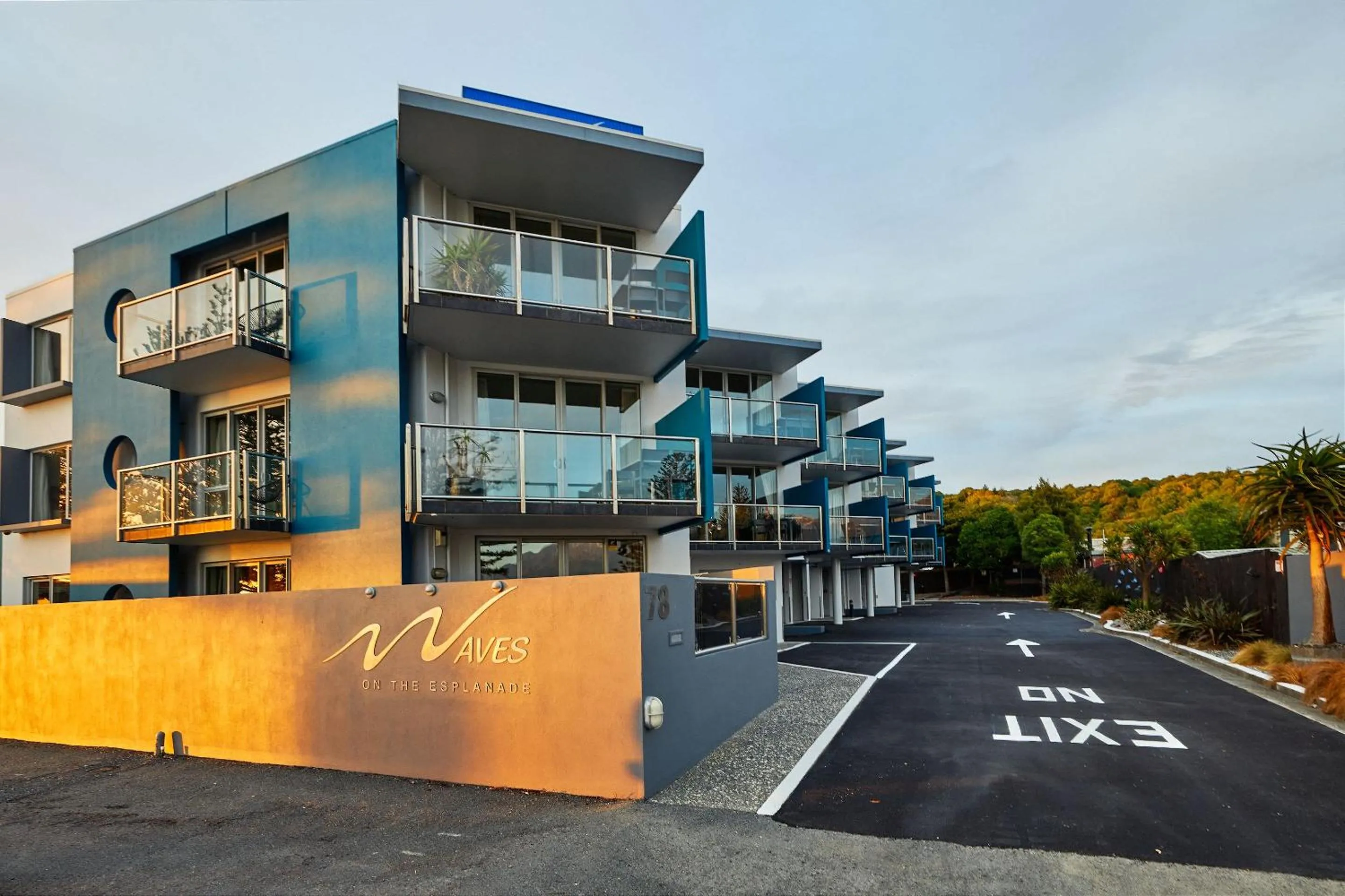 Property building in Kaikoura Luxury Apartments - Formerly Waves Luxury Apartments