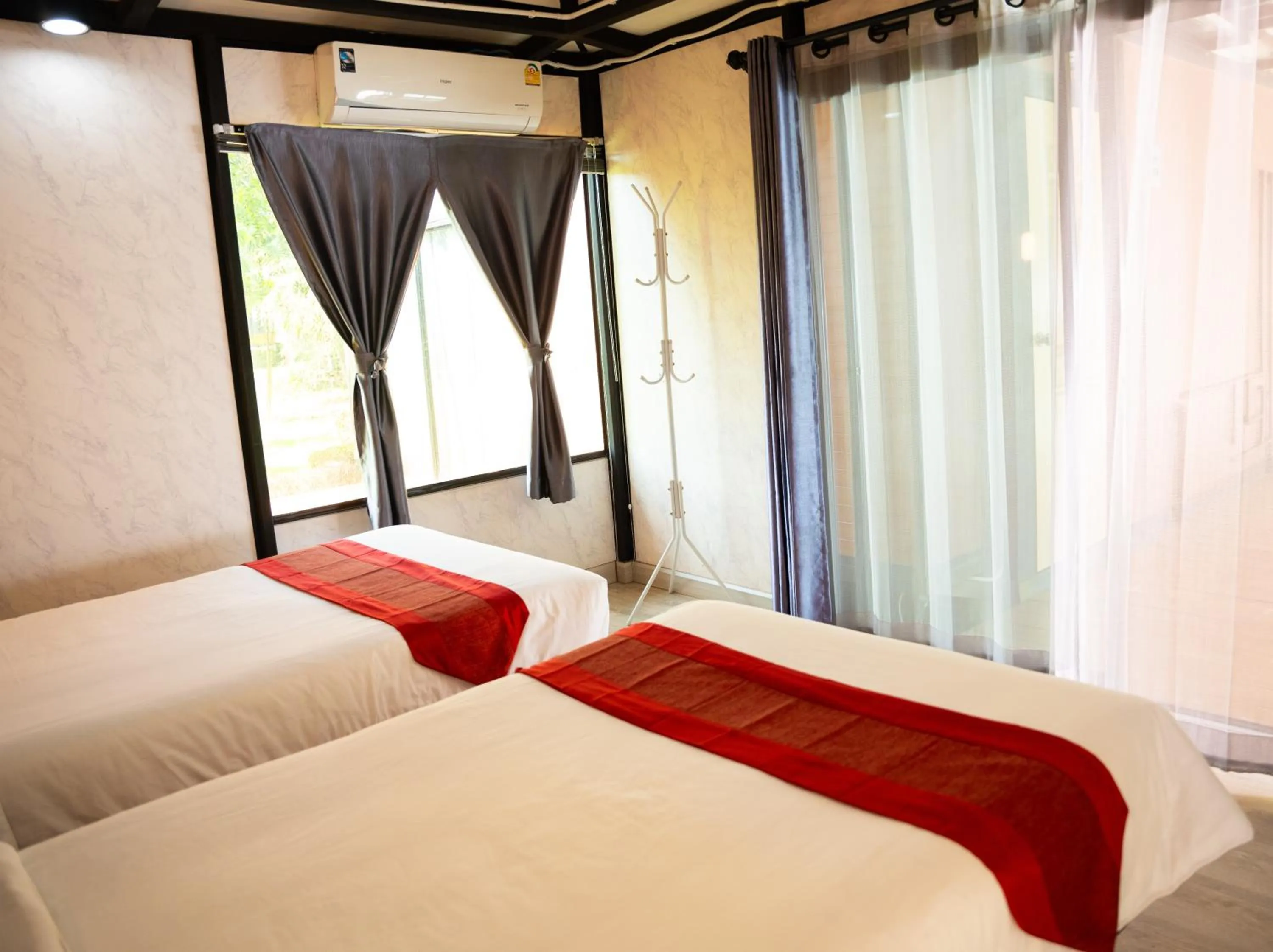 Bed in AKKARA RESORT&VILLA