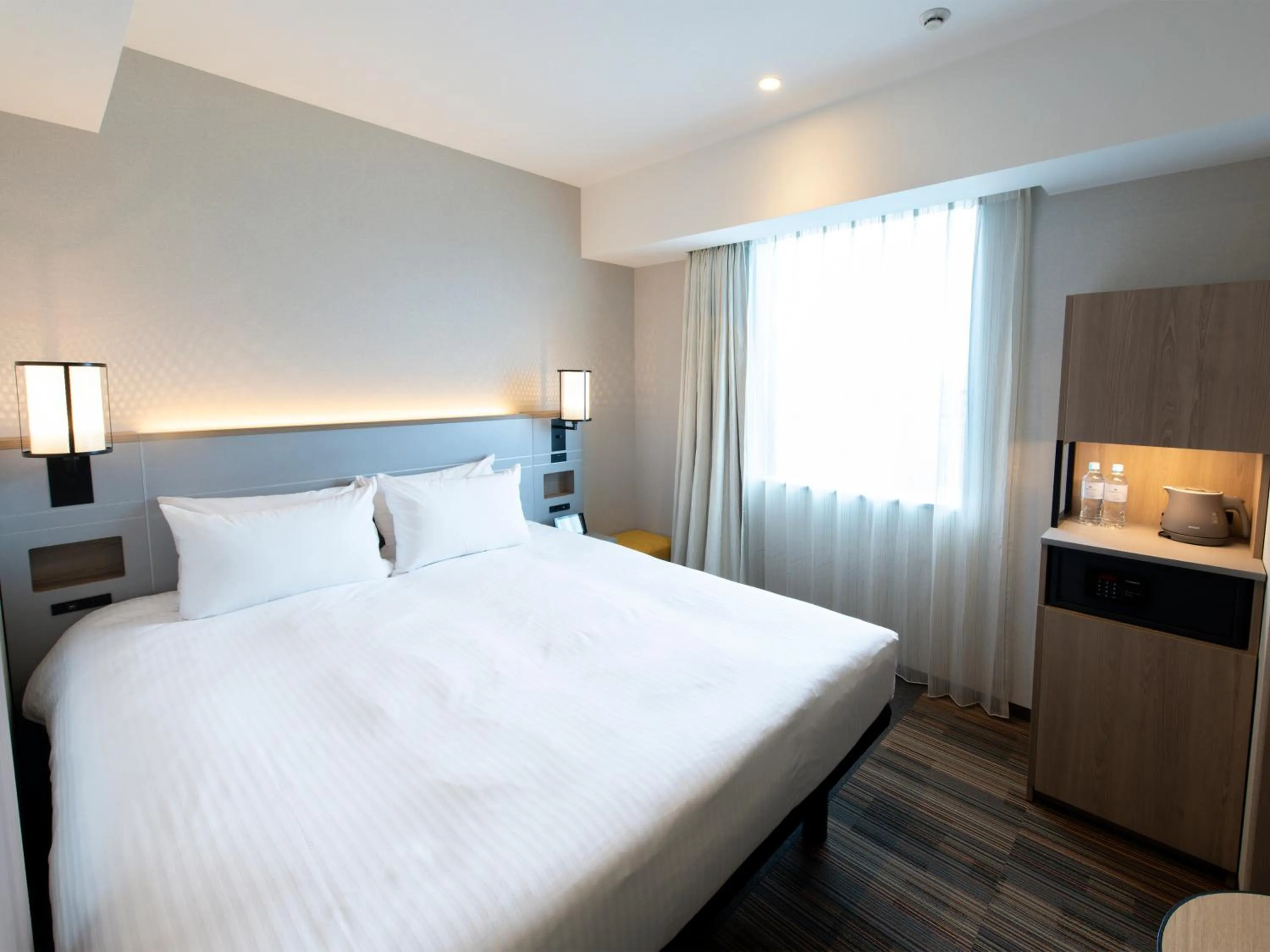 Bed in Asakusa Tobu Hotel