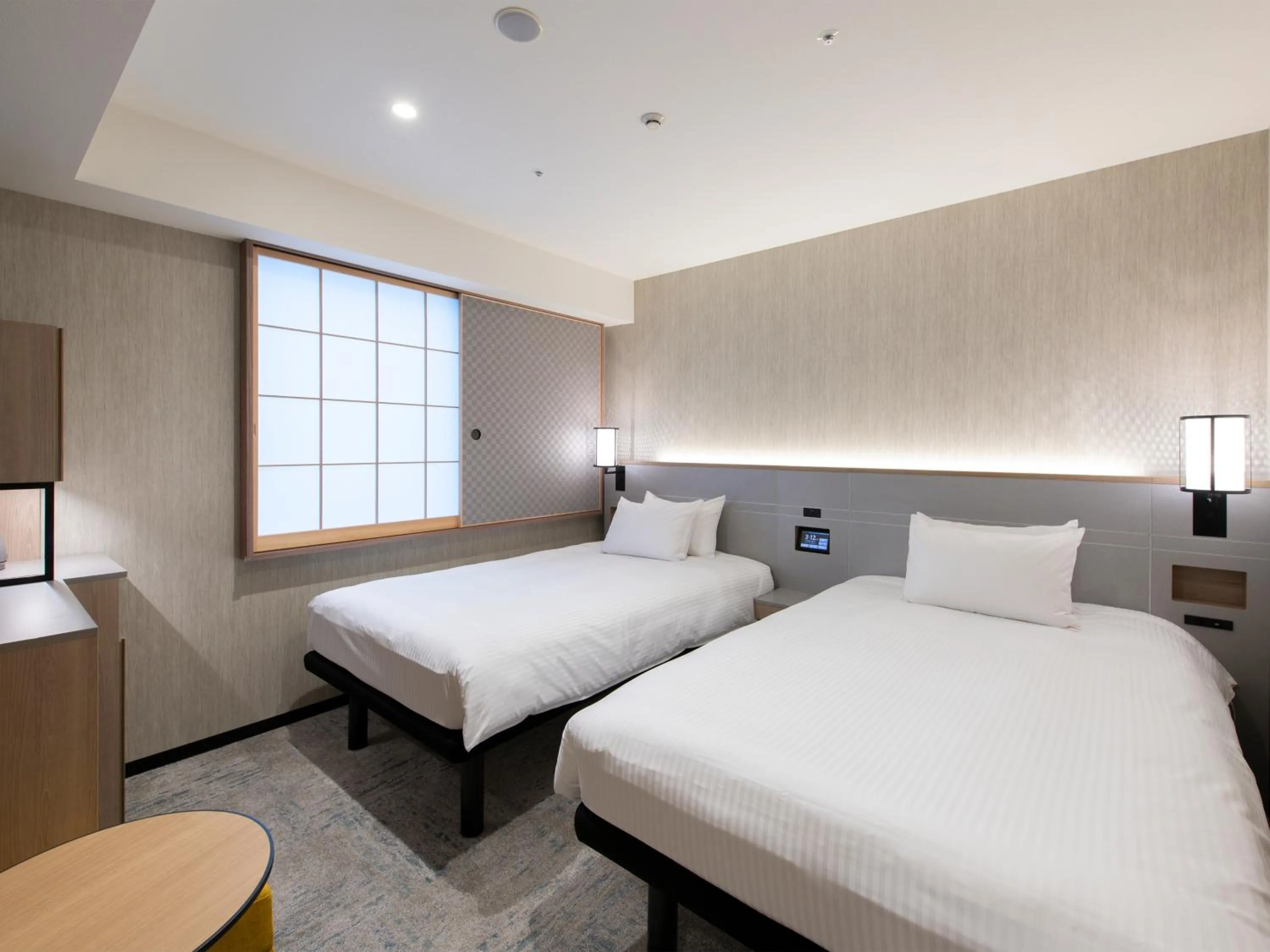 Bed in Asakusa Tobu Hotel