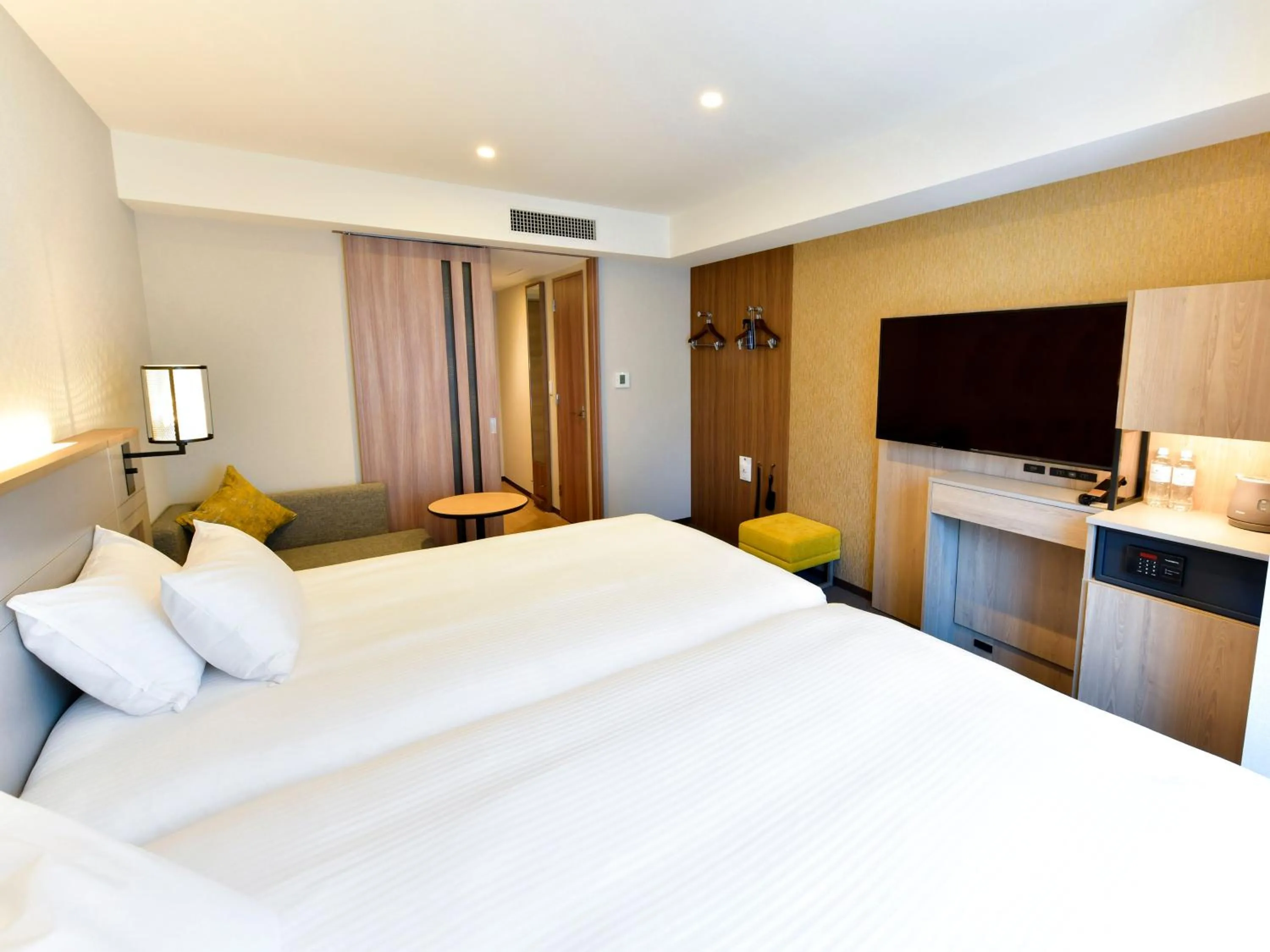 Bed in Asakusa Tobu Hotel