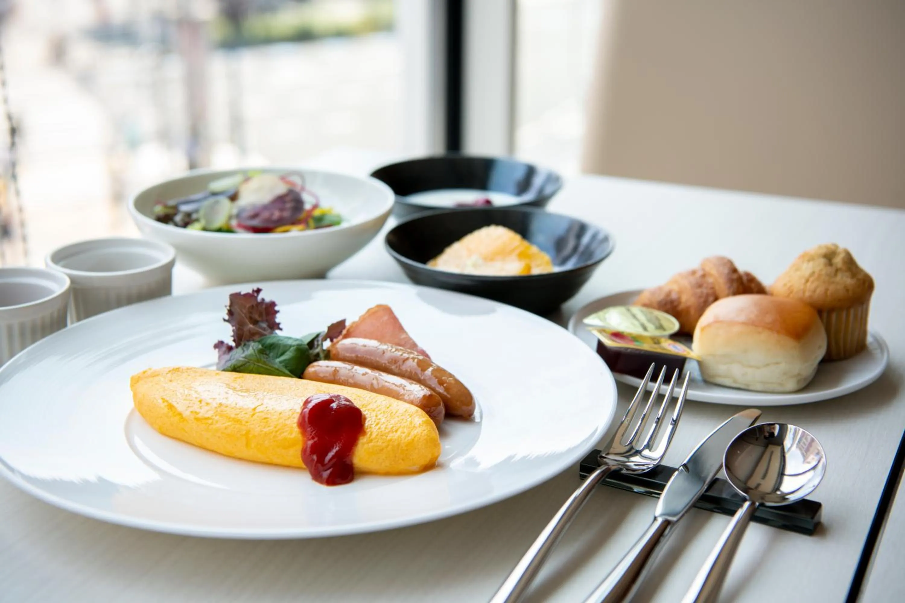 Buffet breakfast in Asakusa Tobu Hotel