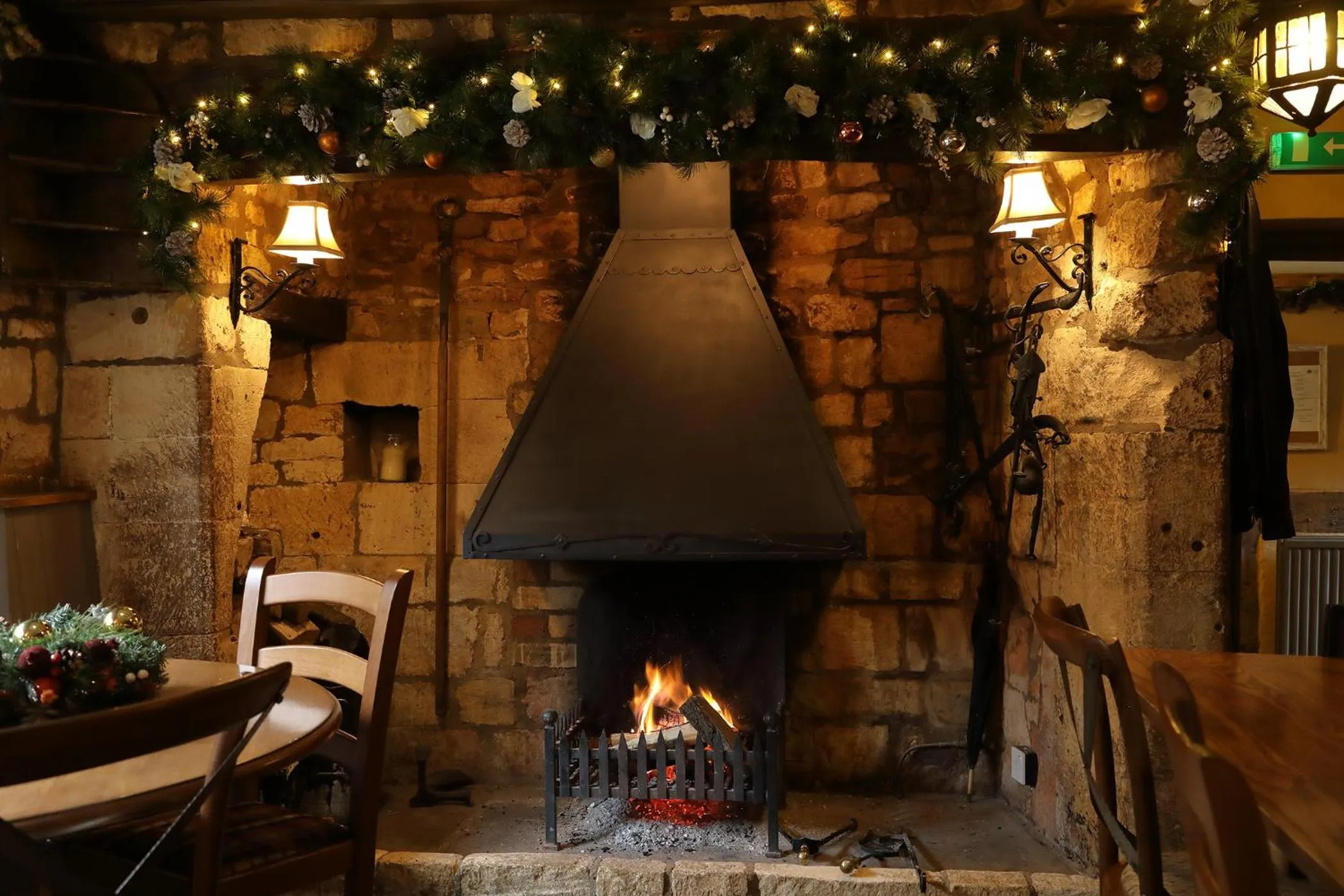 Winter in Eight Bells Inn