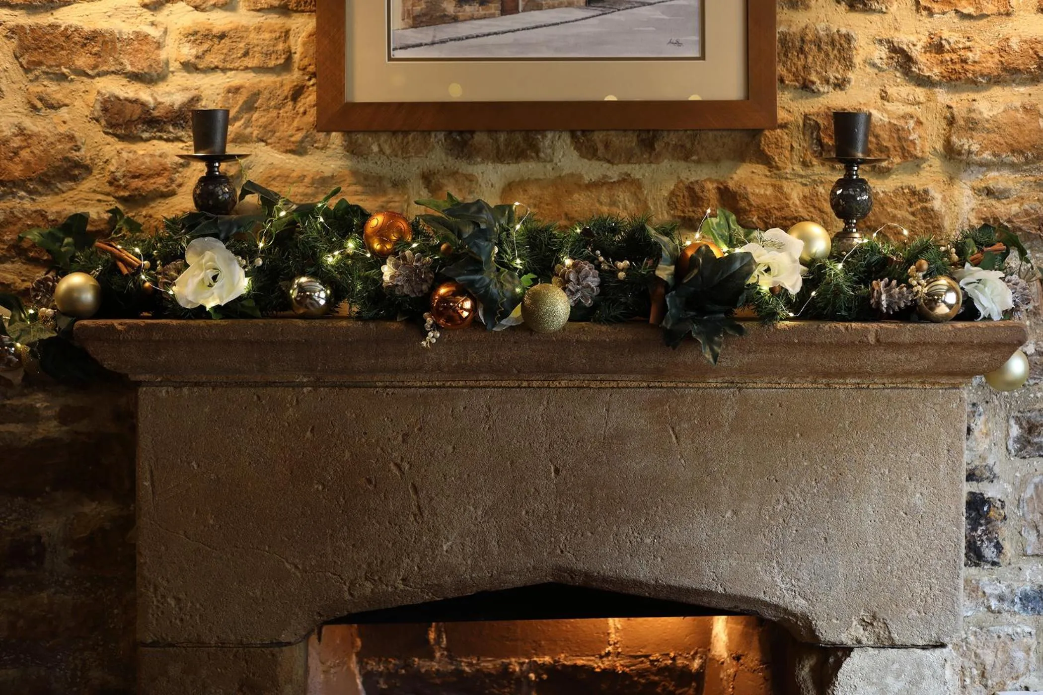 Winter in Eight Bells Inn