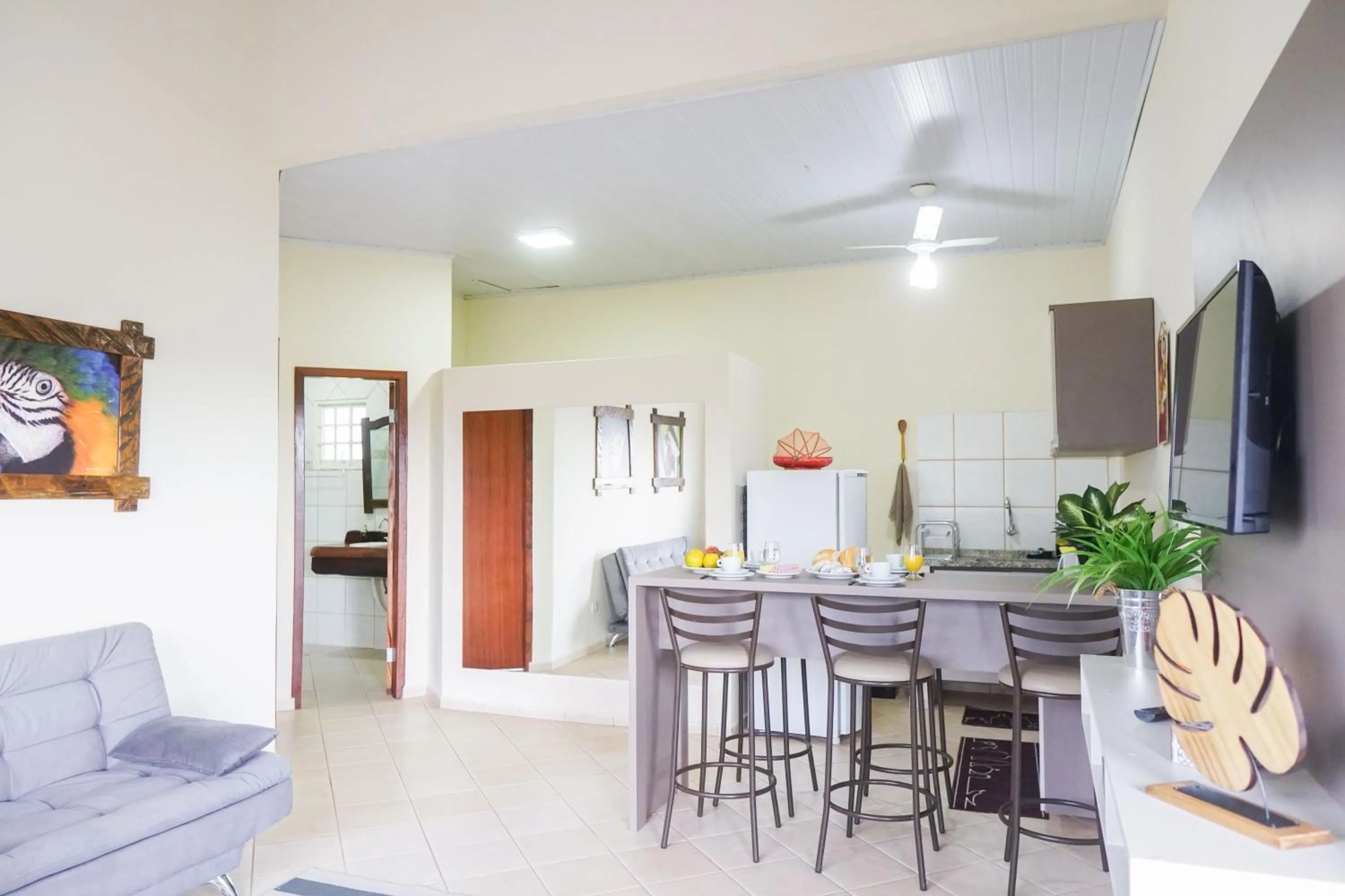 Living room in Ypê Flats e Containers