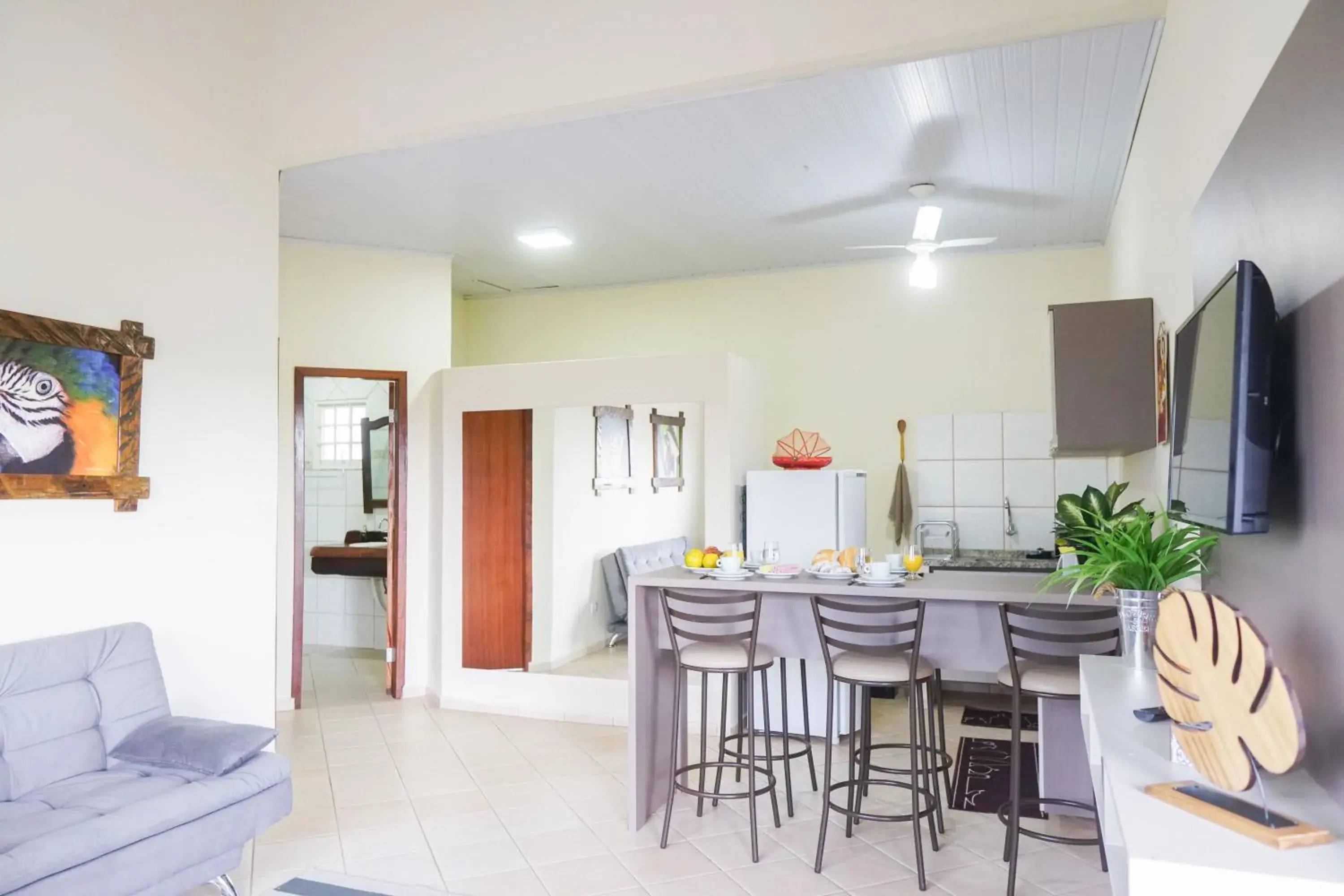 One-Bedroom Apartment - single occupancy in Ypê Flats e Containers One-Bedroom Apartment - single occupancy in Ypê Flats e Containers