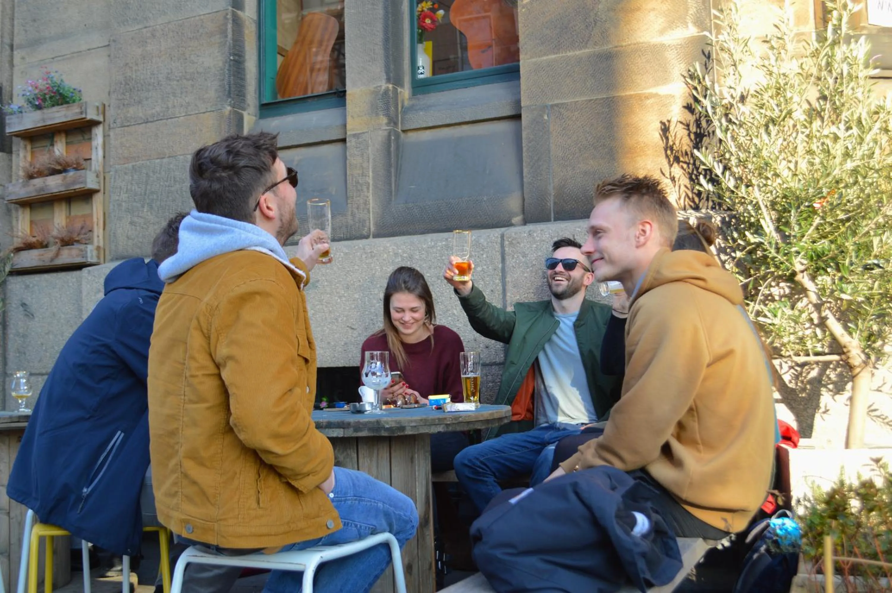 Balcony/Terrace in Hostel ROOM Rotterdam
