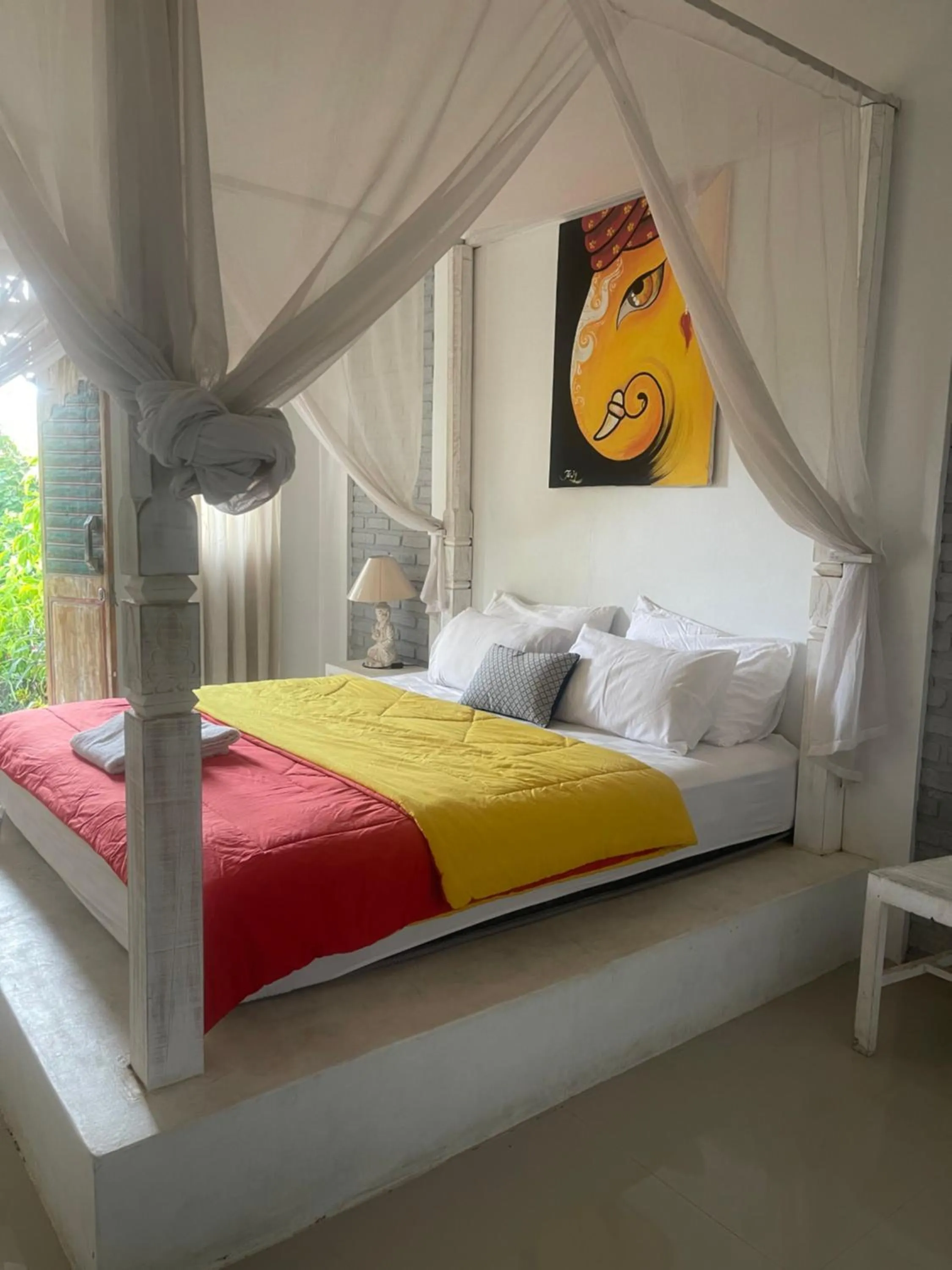 Bed in Pranajaya loka villa