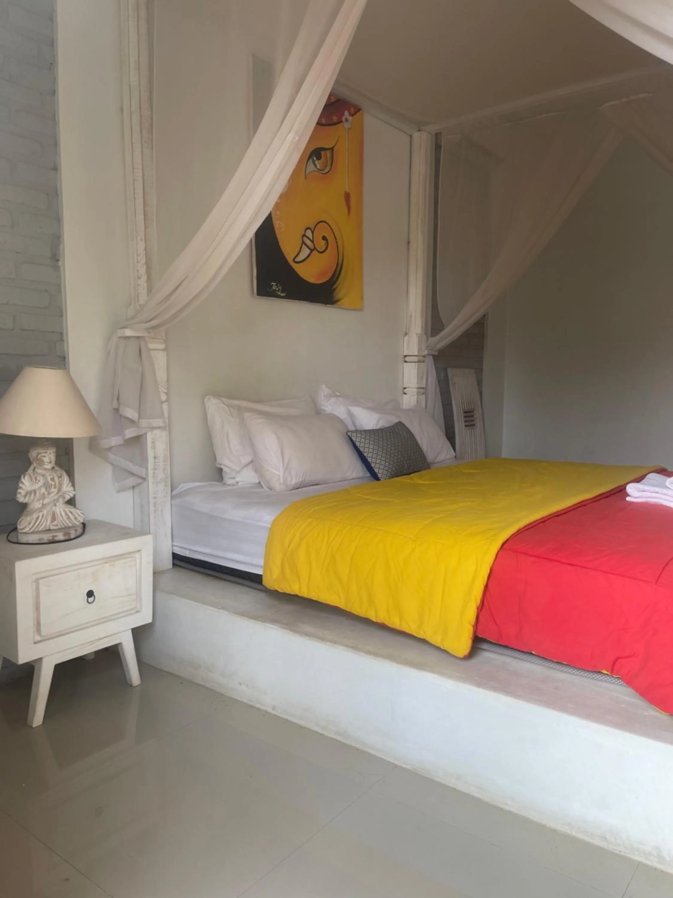 Bed in Pranajaya loka villa