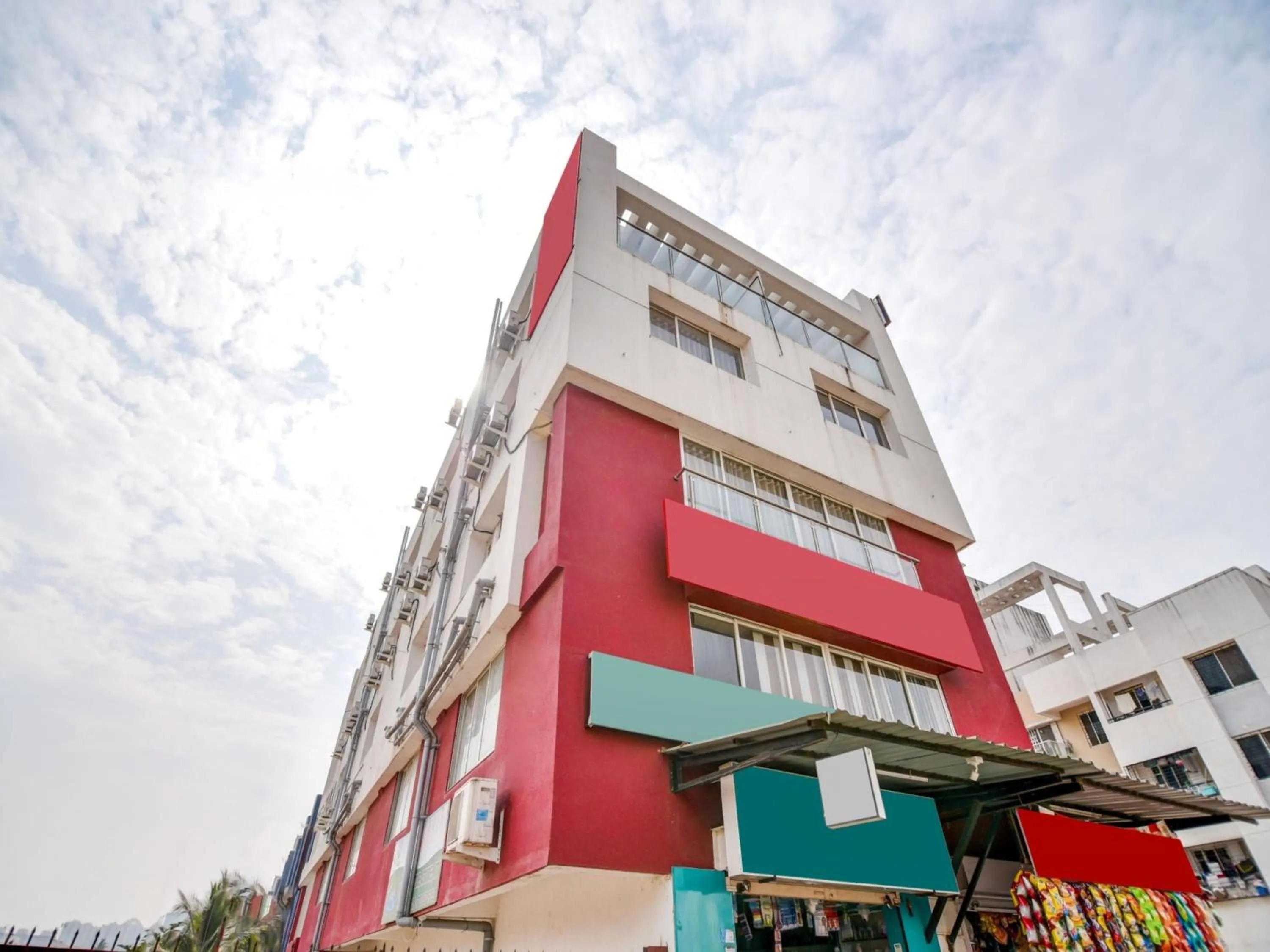 Facade/entrance in Hotel O Peaceful Stay Keshav Nagar.
