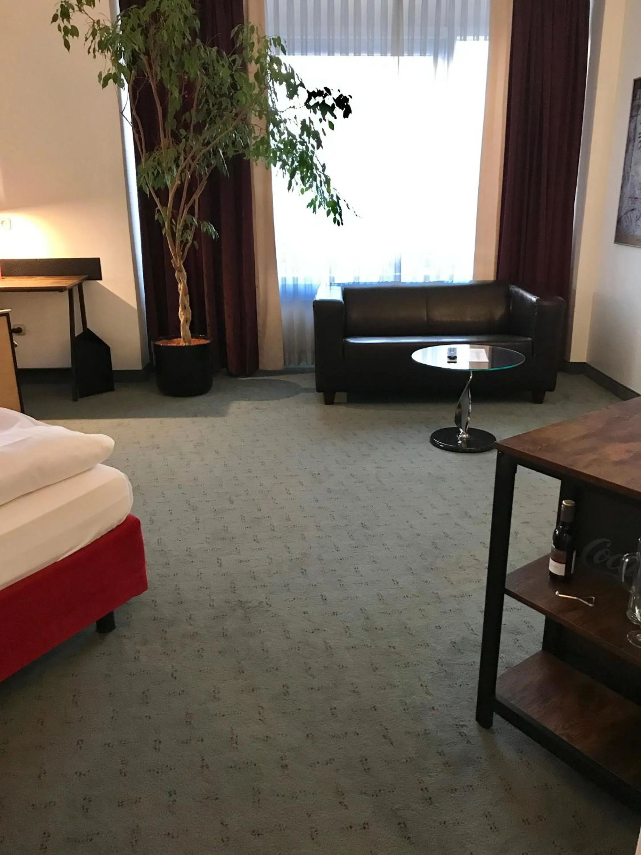 Seating area, Bed in Good Morning + Leipzig