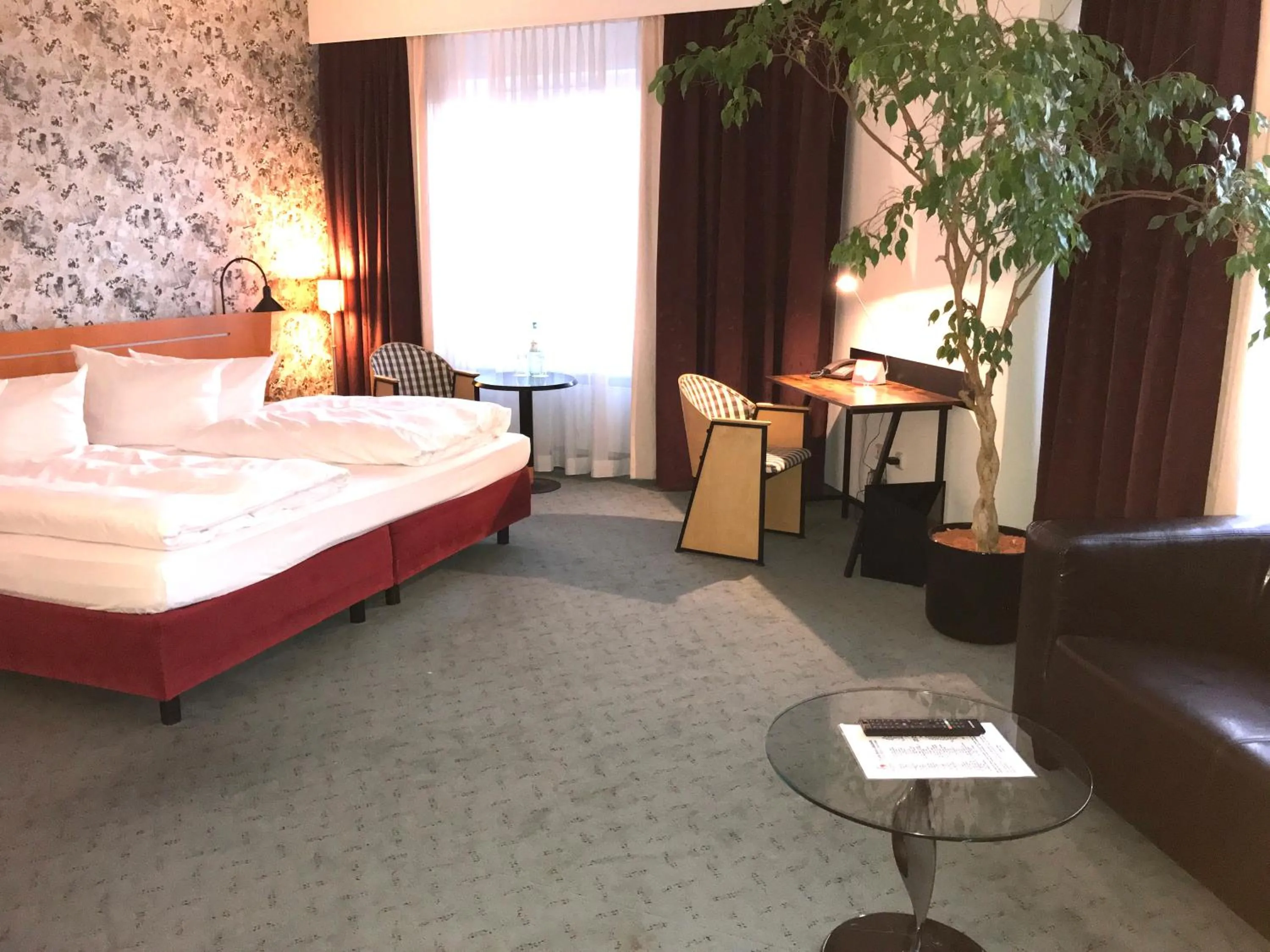 Photo of the whole room, Bed in Good Morning + Leipzig