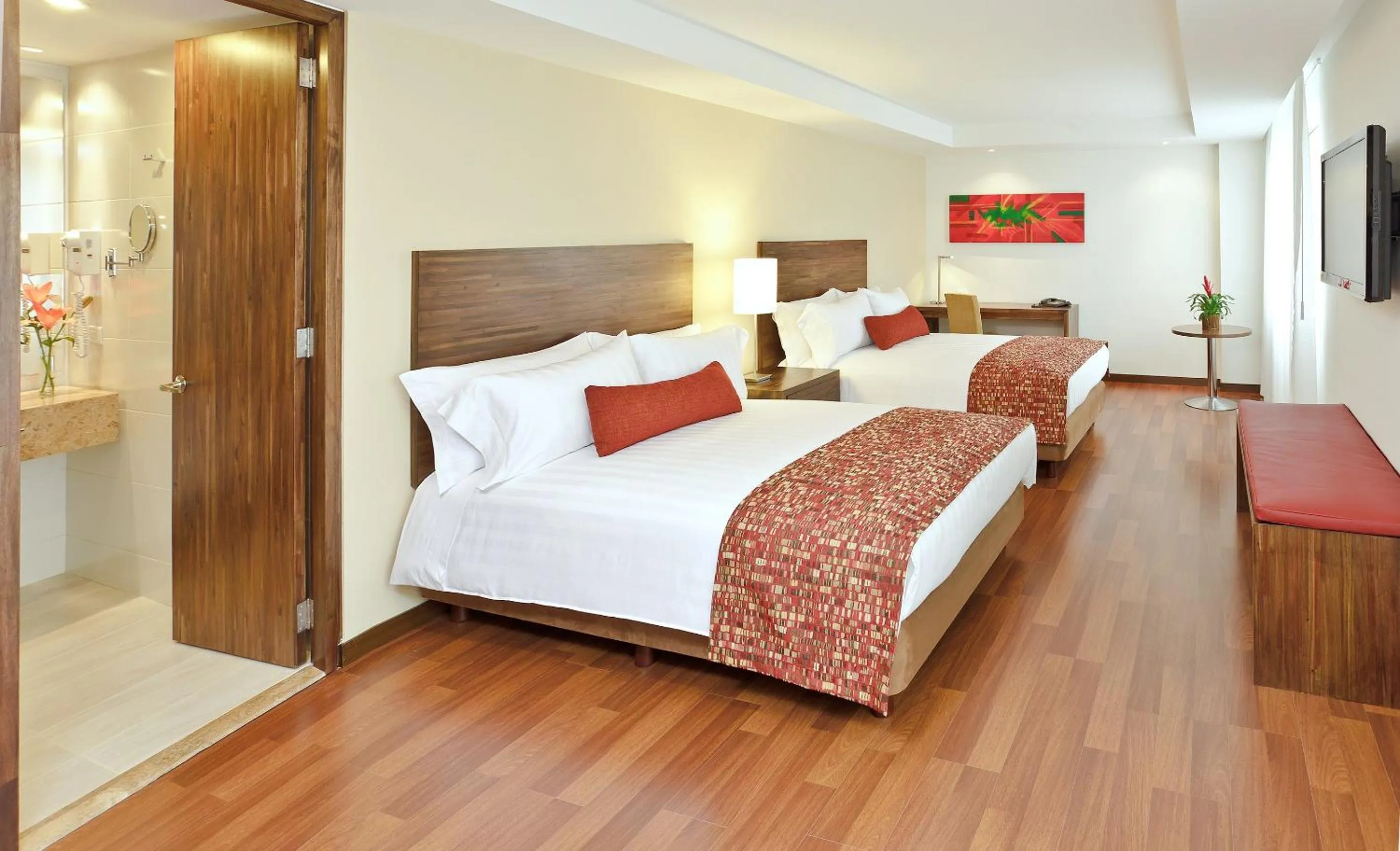 Photo of the whole room, Bed in Hotel Estelar Calle 100