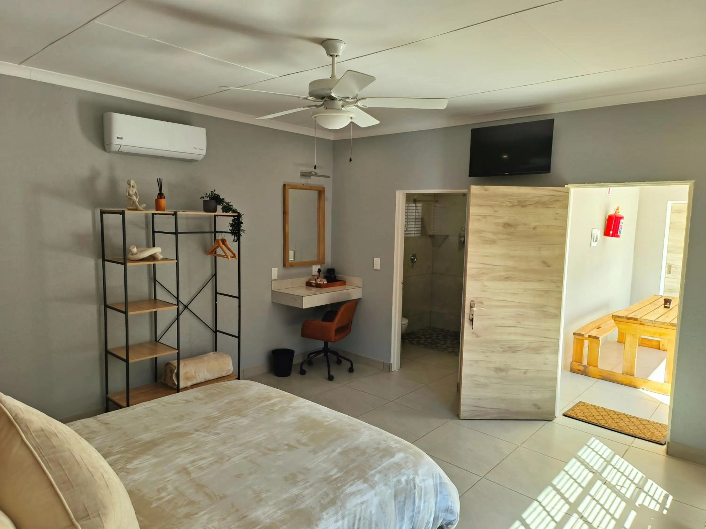 Patio in Mabalel Lodge