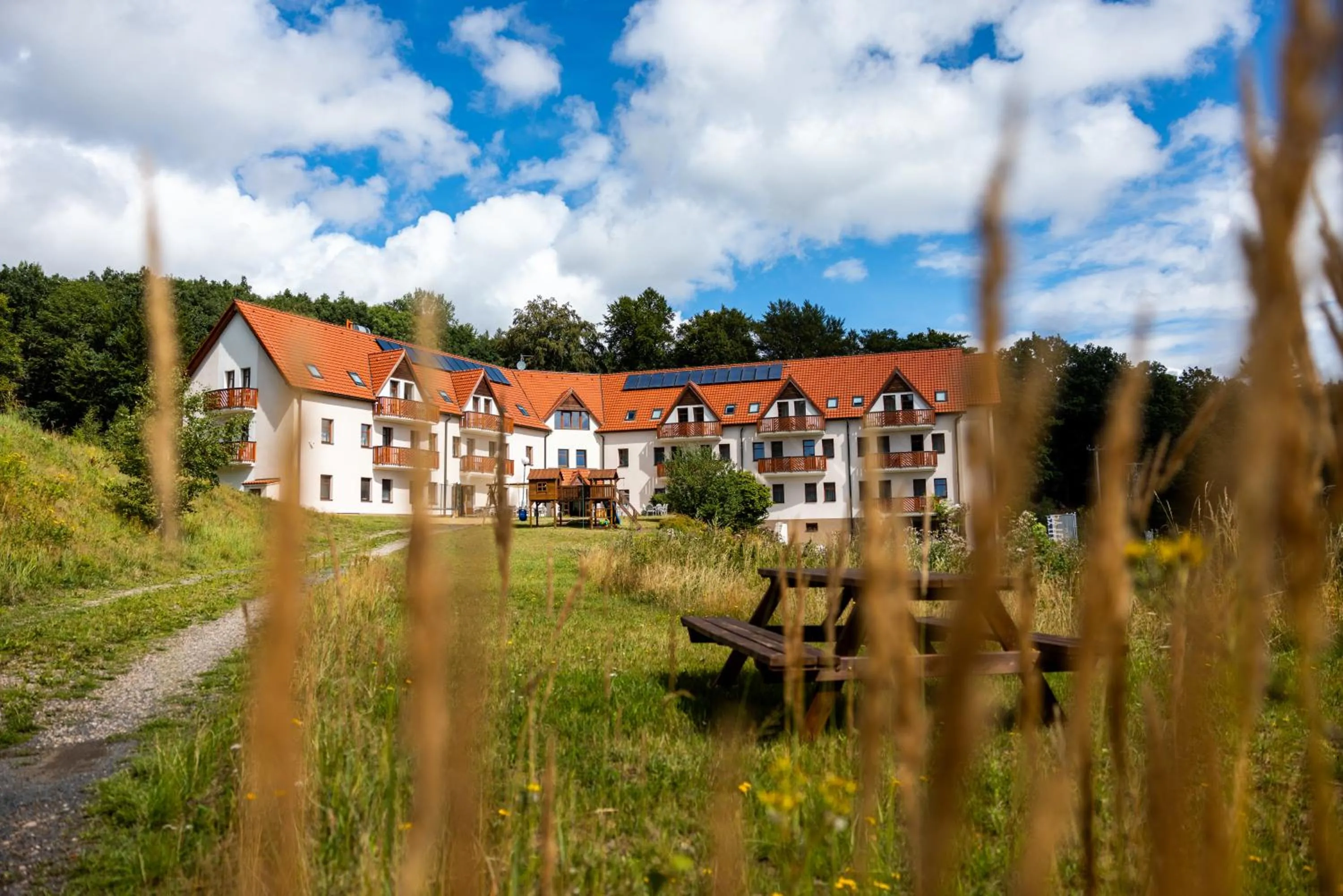 Property building in Pytloun Wellness Hotel Hasištejn