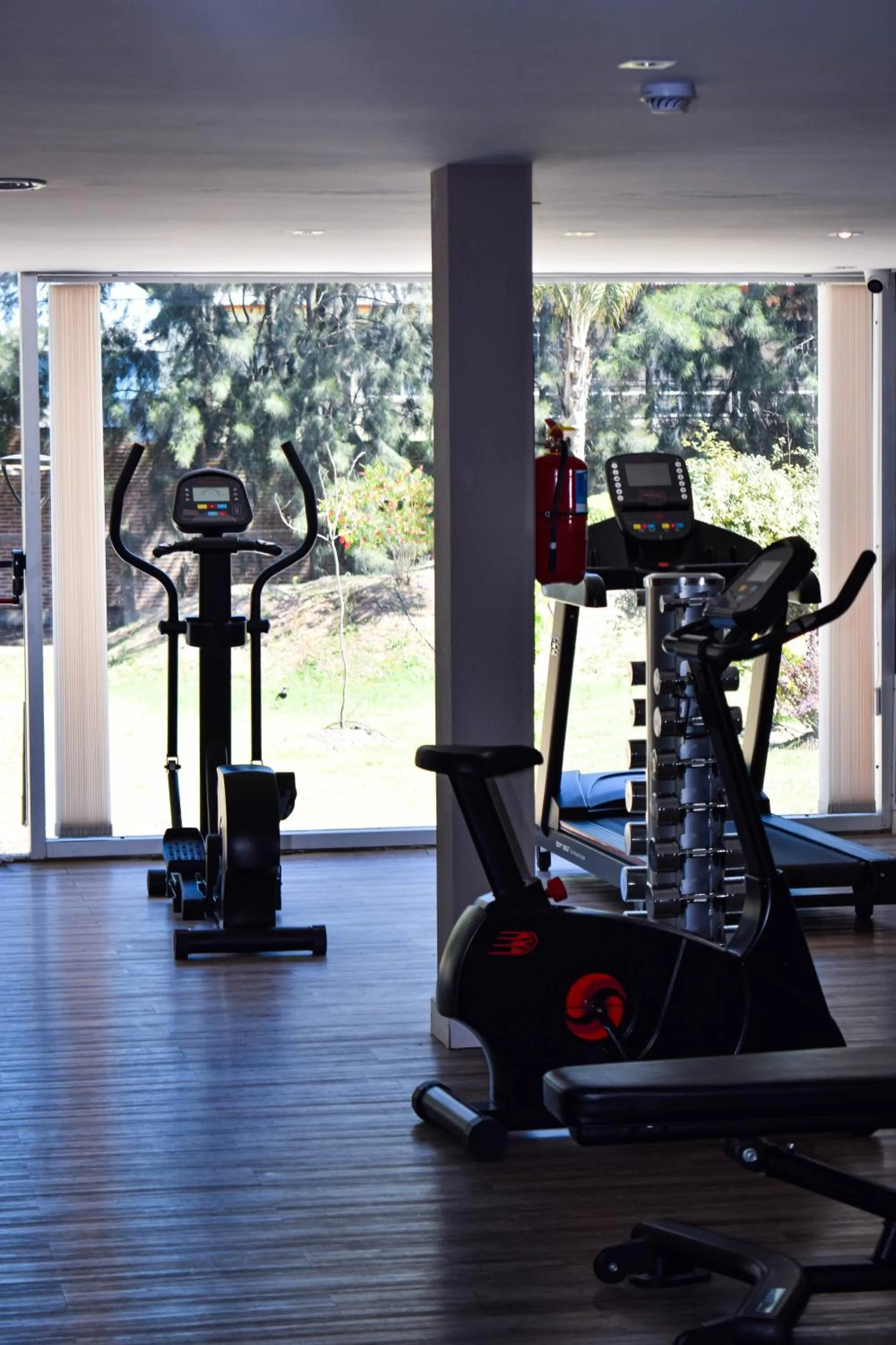 Fitness centre/facilities in Howard Johnson Plaza & Convention Center Spa La Plata