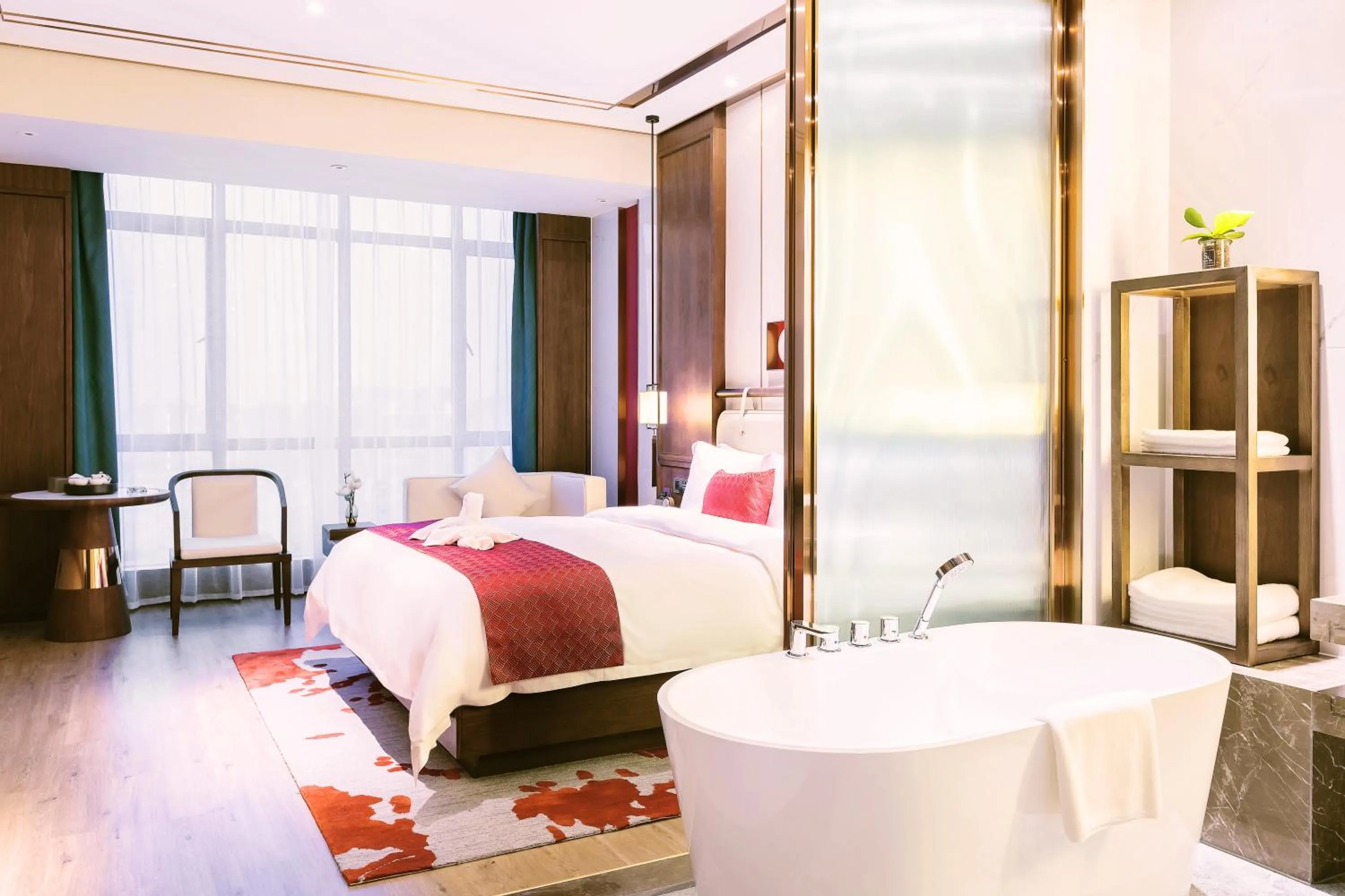 Bed in Days Hotel by Wyndham Binjiang Changsha