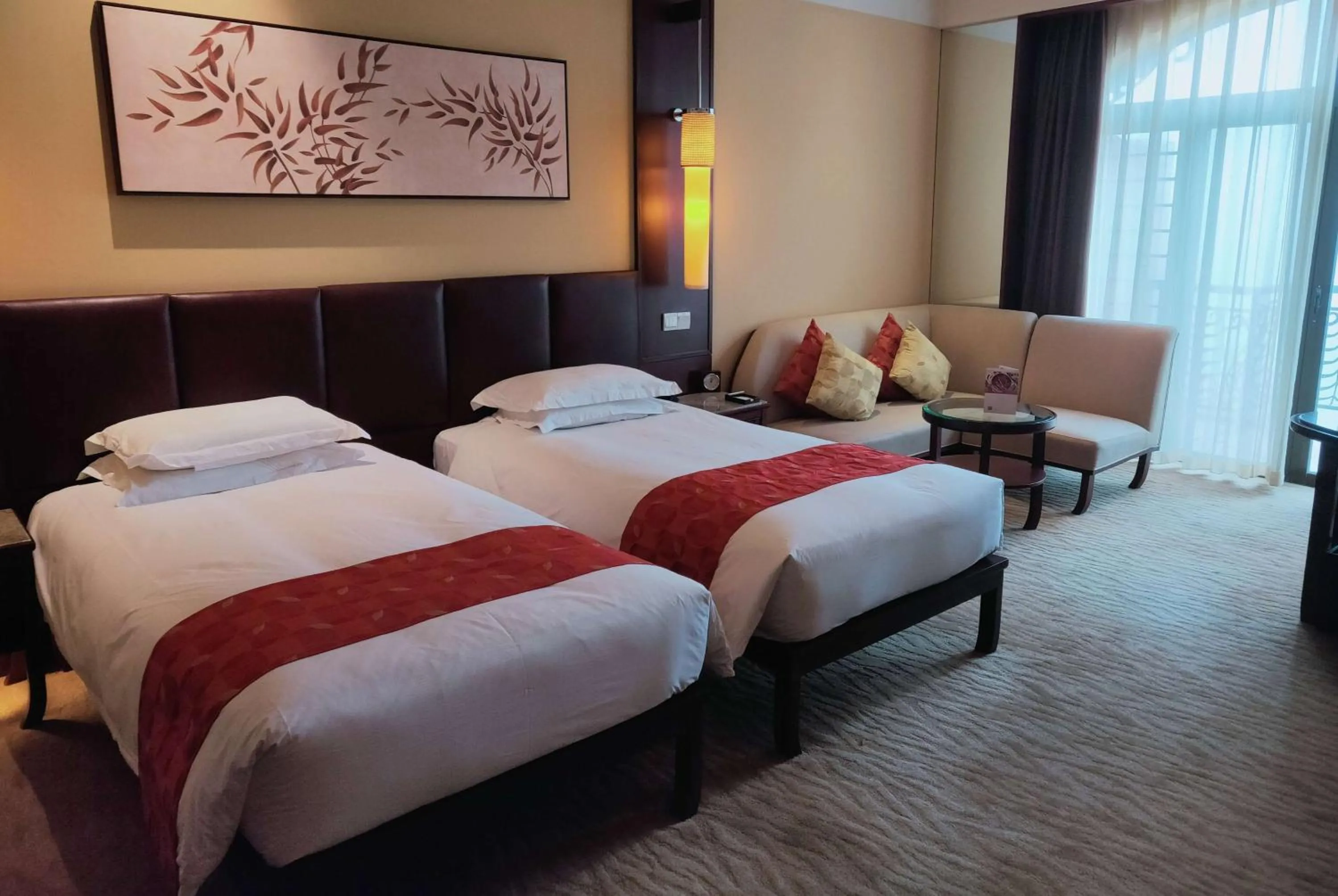 Photo of the whole room in Wyndham Grand Tianjin Jingjin City