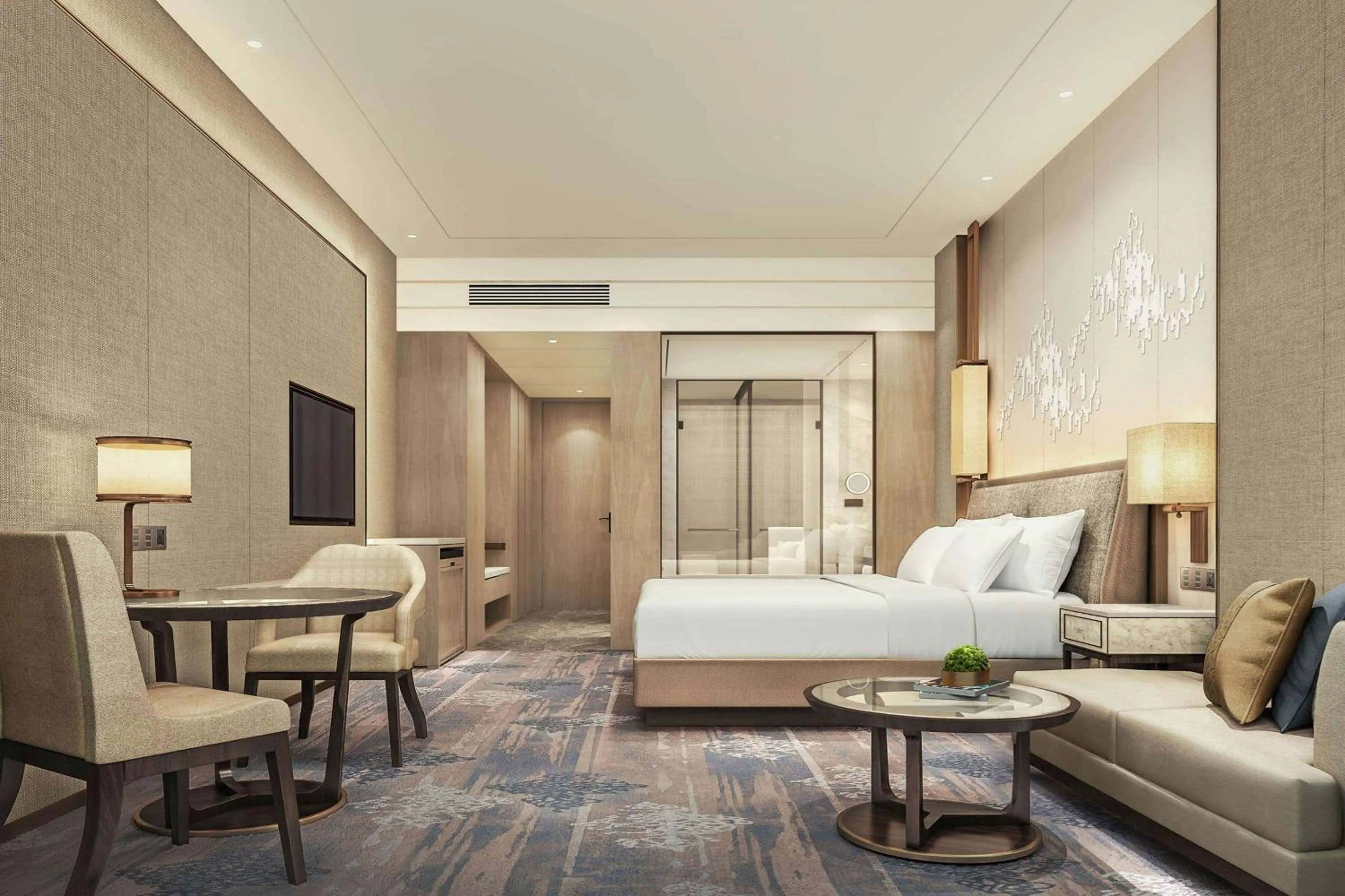 Photo of the whole room in Wyndham Baise Resort