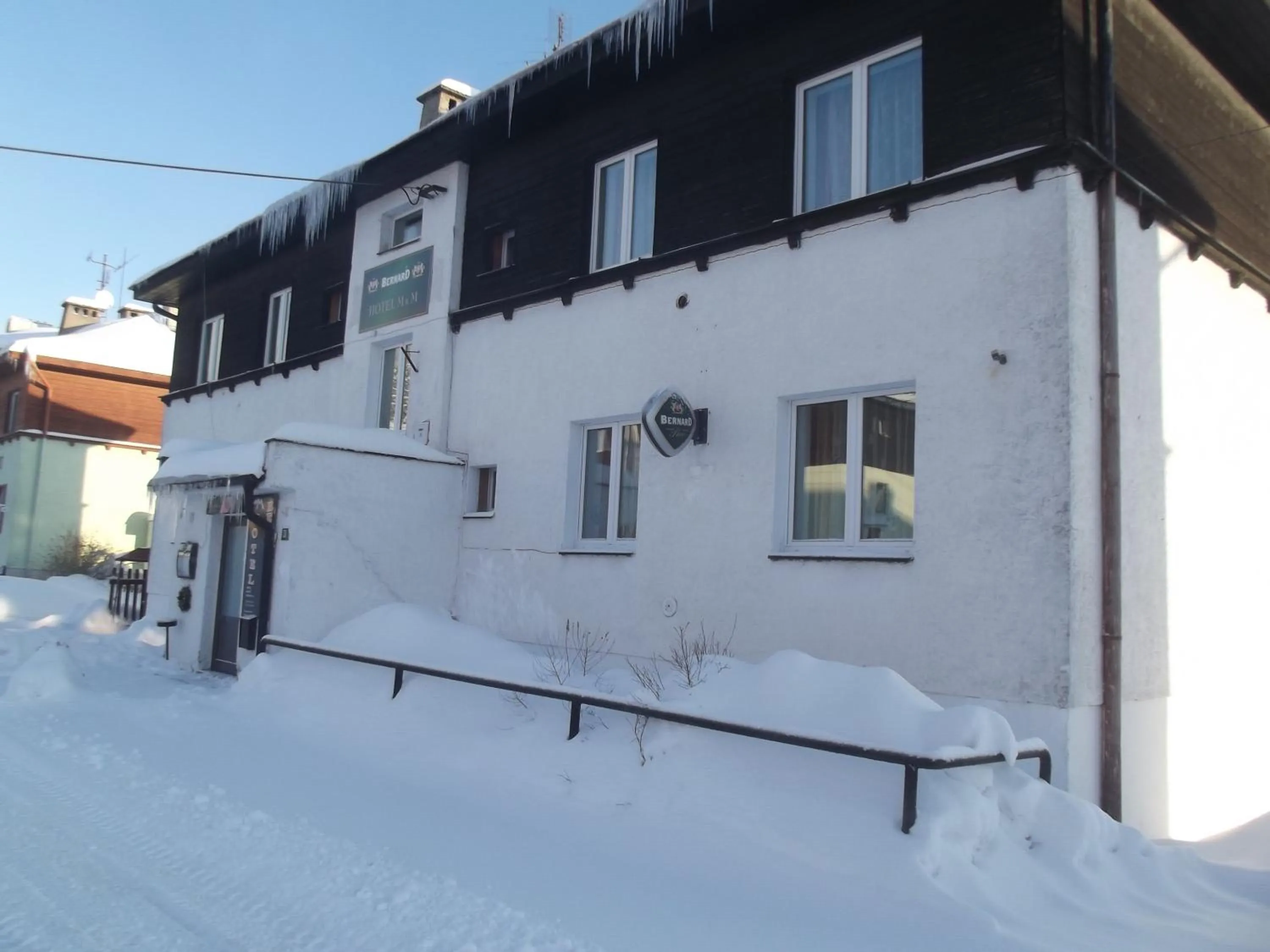 Facade/entrance in Hotel - penzion M&M