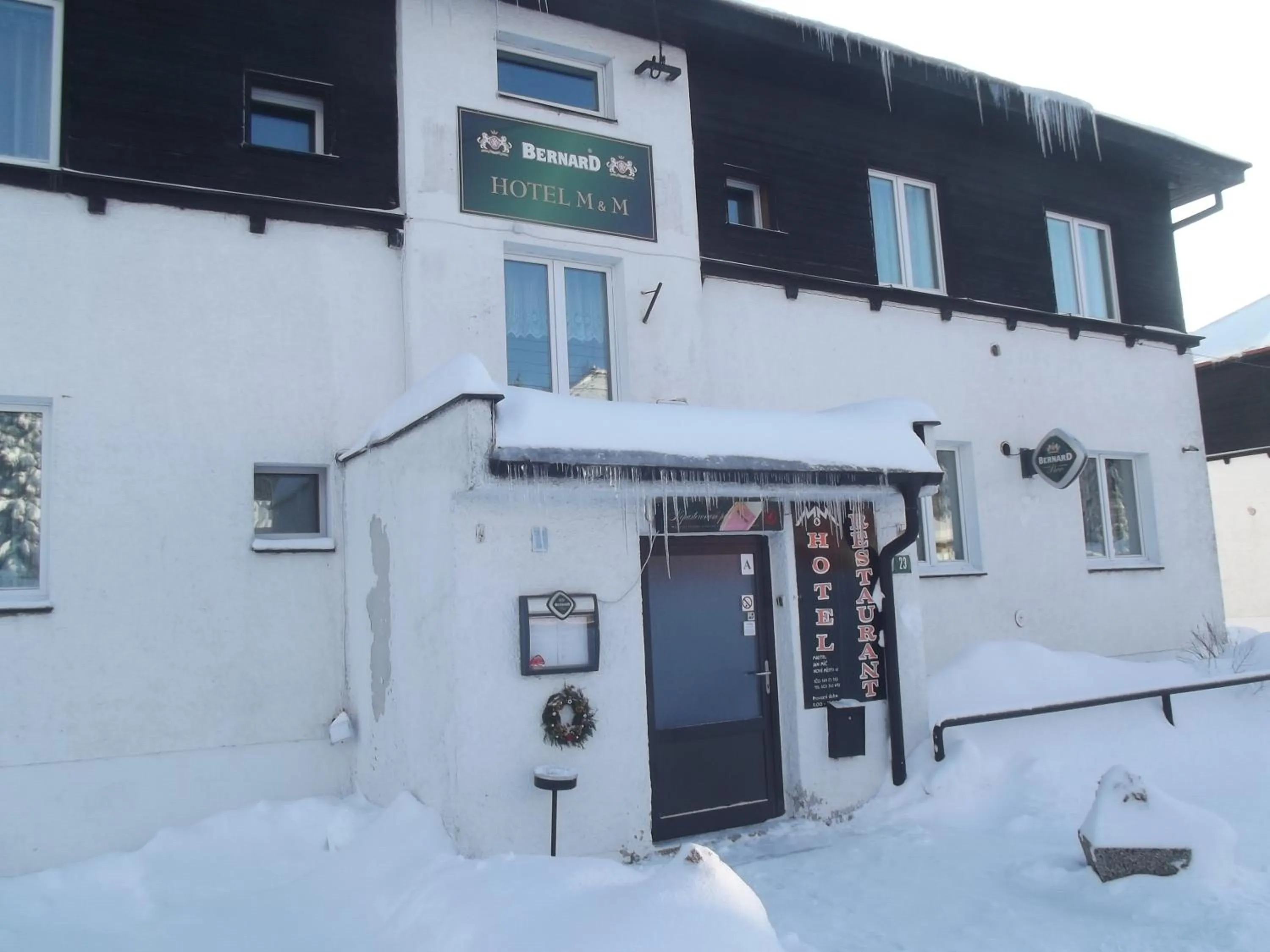 Facade/entrance in Hotel - penzion M&M