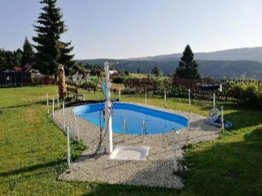 Swimming pool in Hotel - penzion M&M