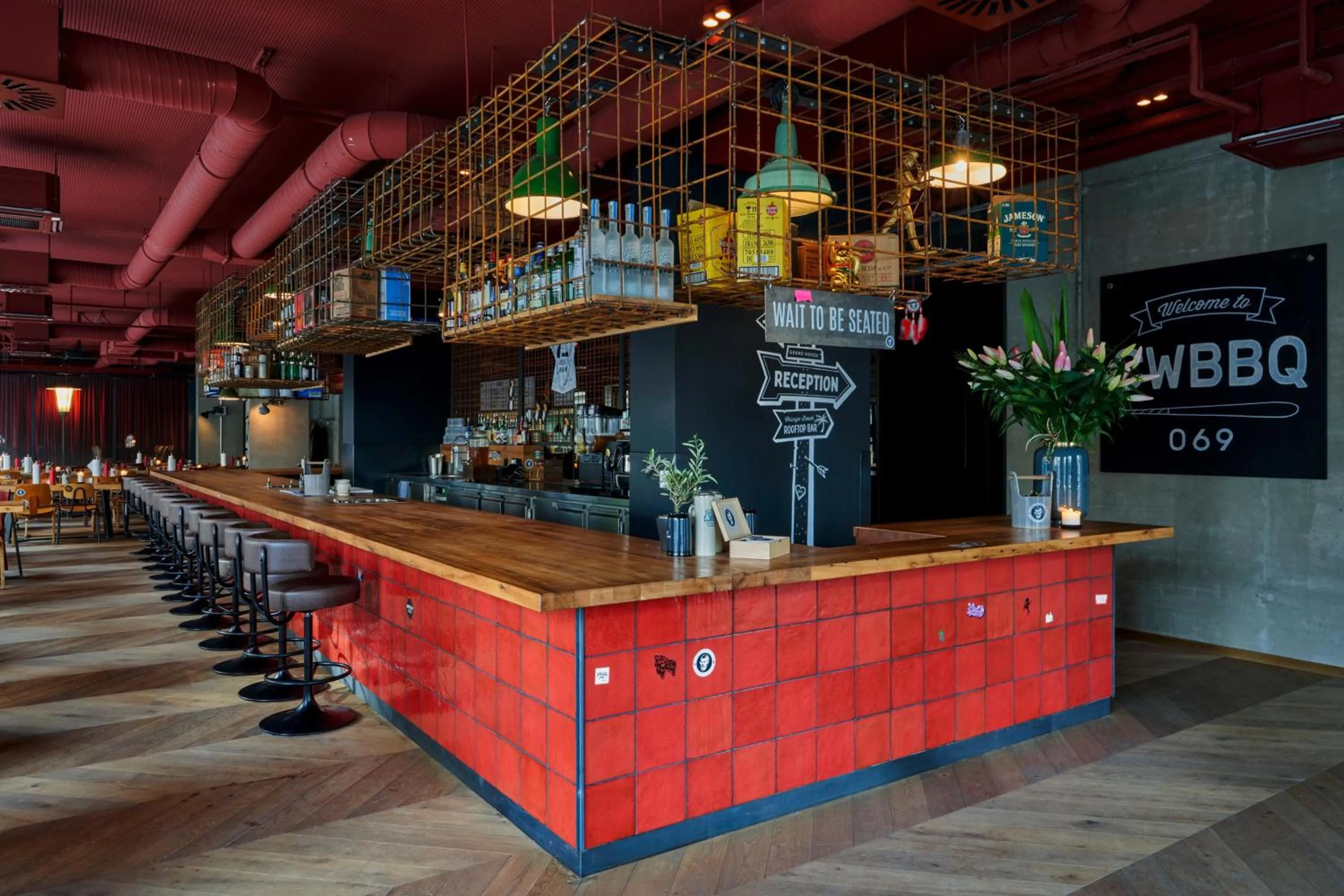 Restaurant/places to eat in Gekko House Frankfurt, a Tribute Portfolio Hotel