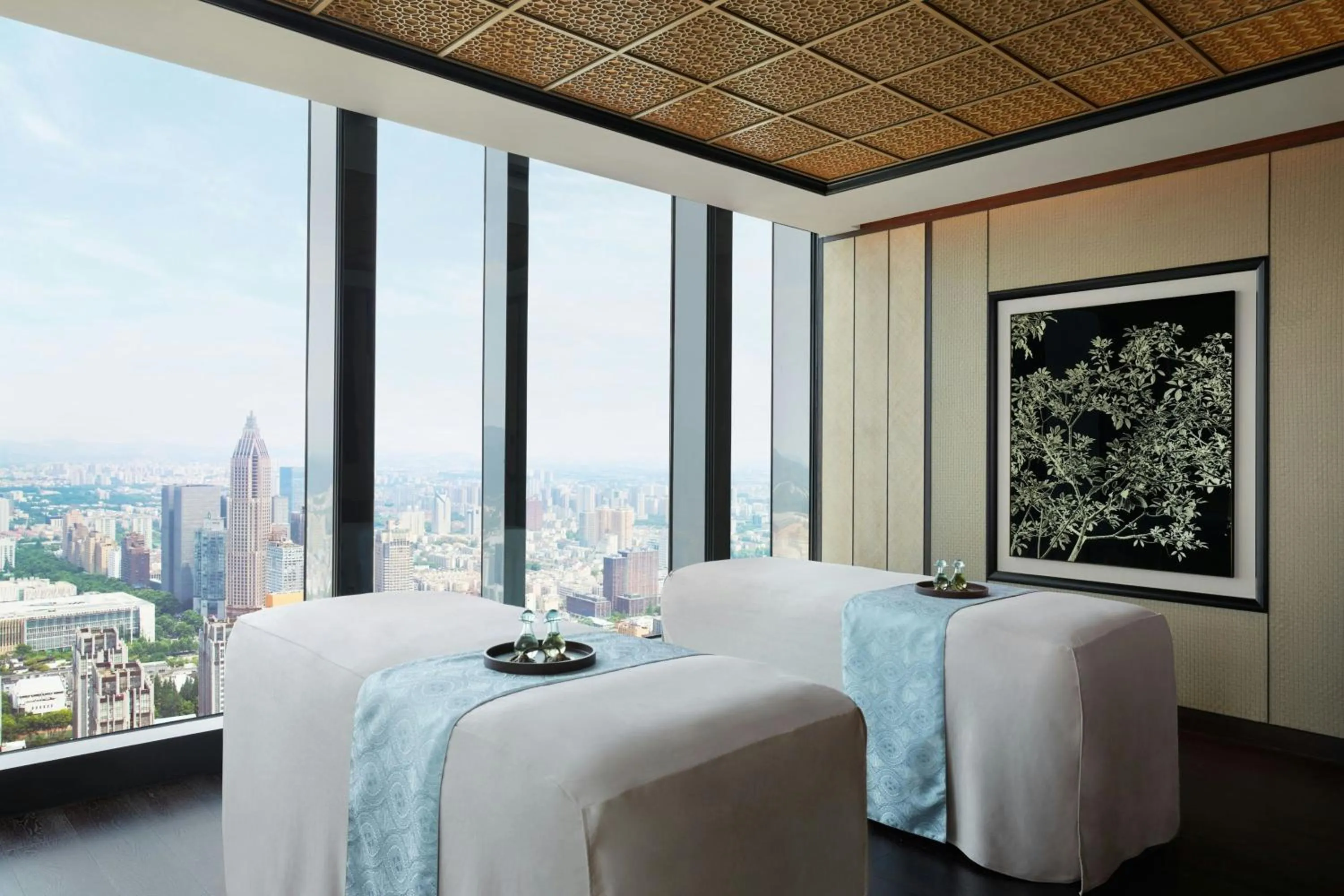 Spa and wellness centre/facilities, Bed in The Ritz-Carlton, Nanjing