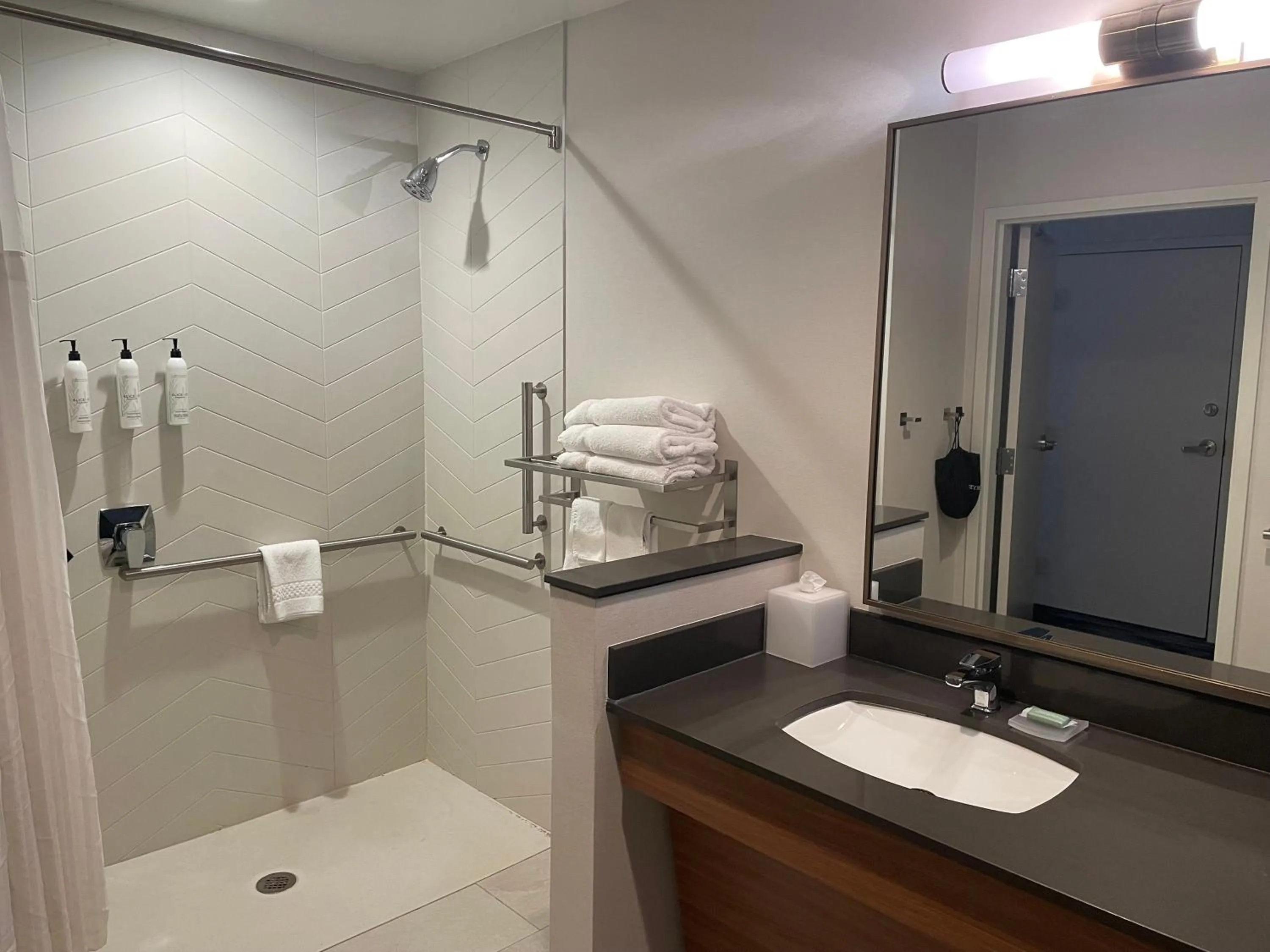 Shower in Fairfield by Marriott Inn & Suites Deerfield Beach Boca Raton