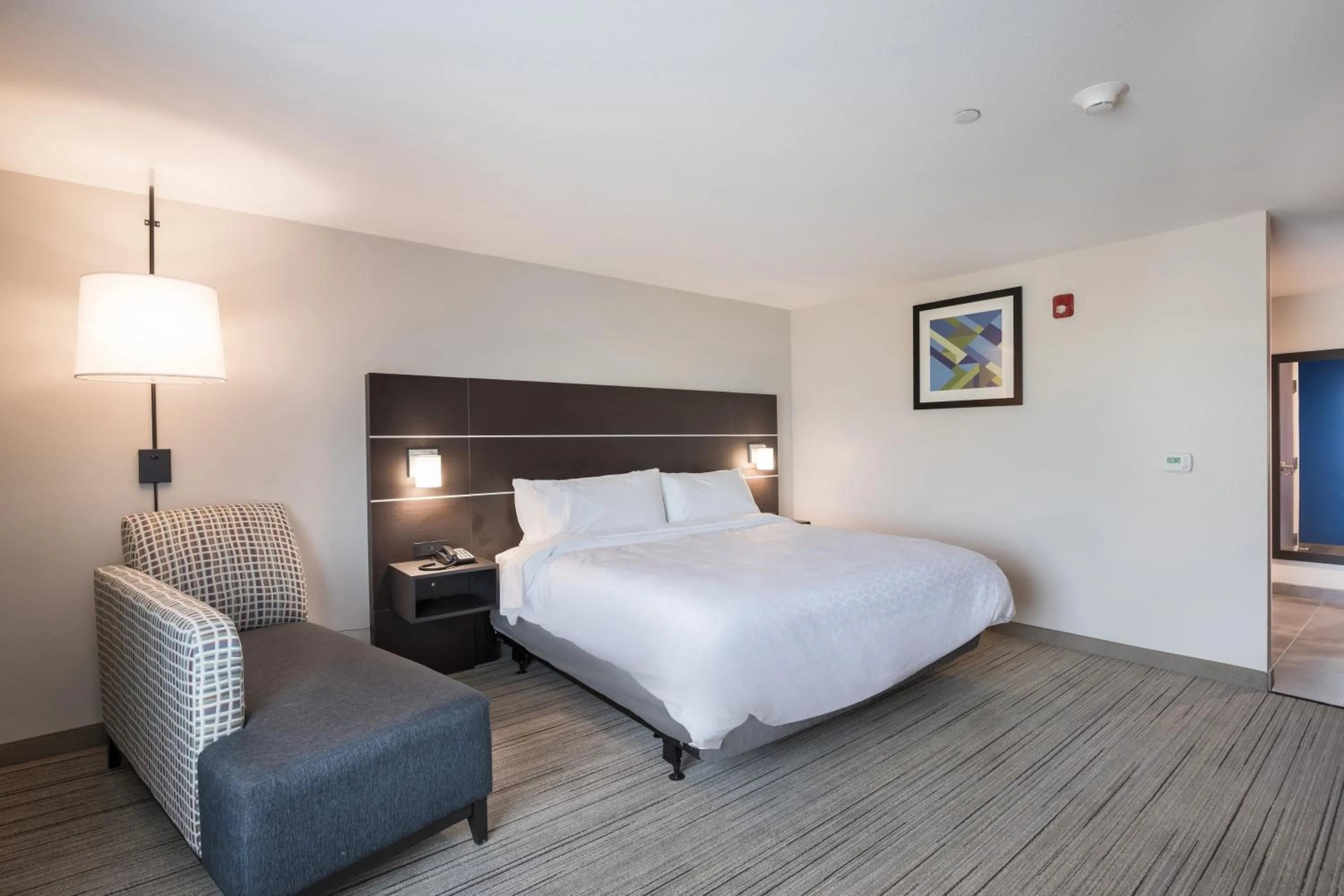 Photo of the whole room, Bed in Holiday Inn Express & Suites Chicago - Hoffman Estates by IHG