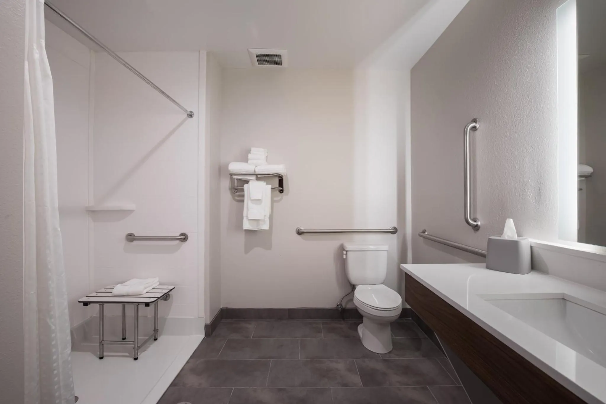 Bathroom in Holiday Inn Express & Suites Chicago - Hoffman Estates by IHG