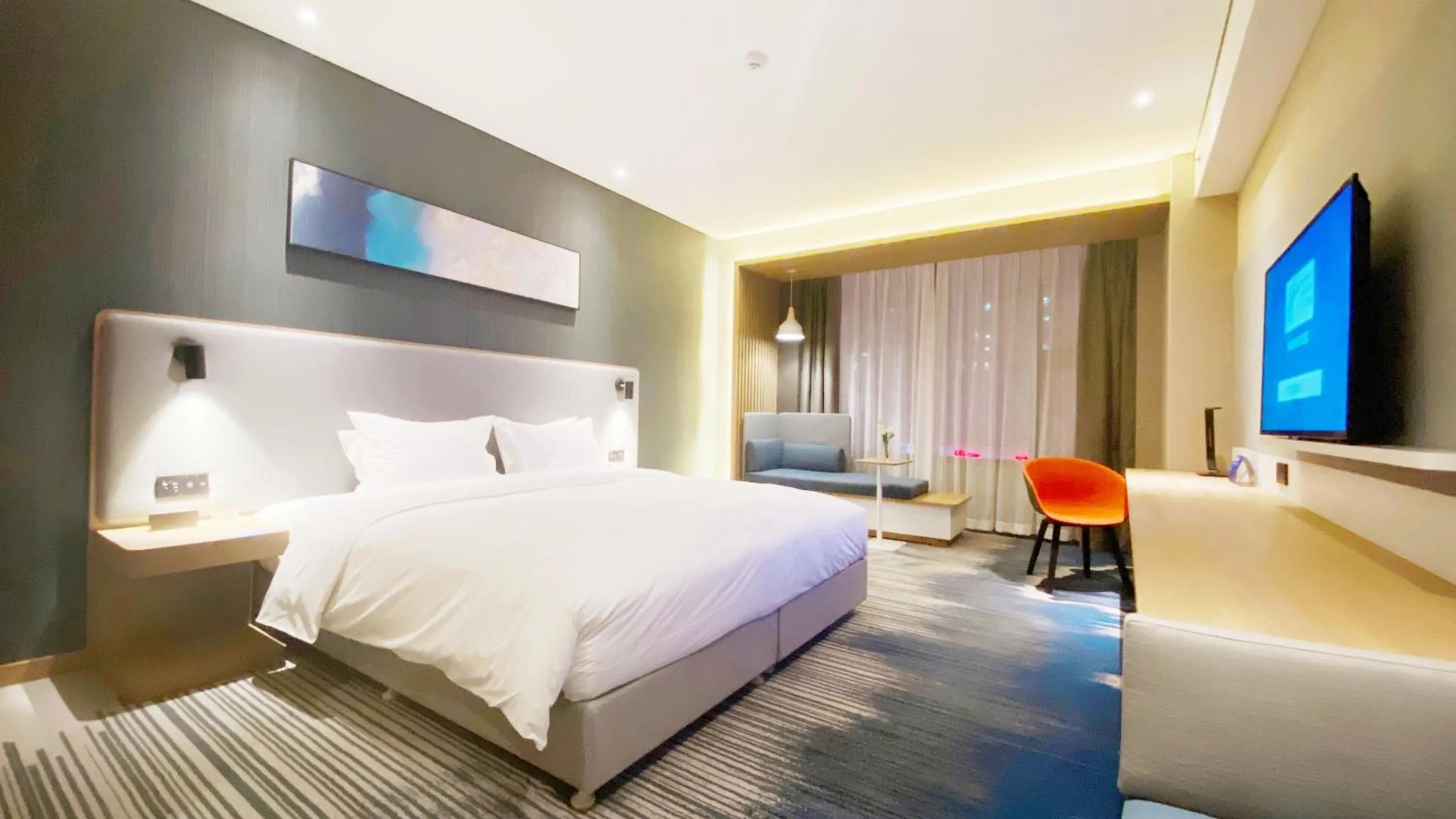 Bed in Holiday Inn Express Liaocheng Chiping by IHG