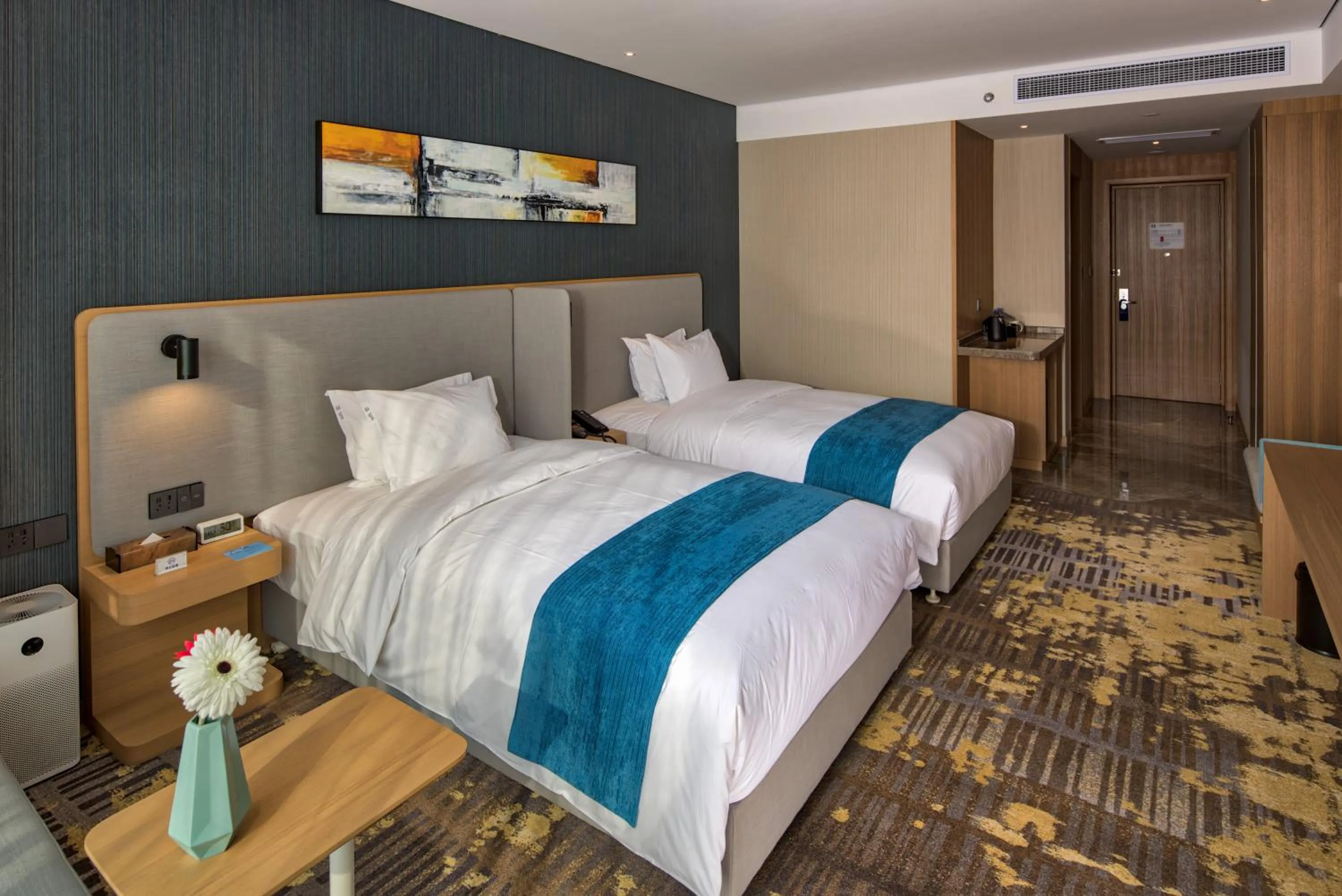 Bed in Holiday Inn Express Liaocheng Chiping by IHG