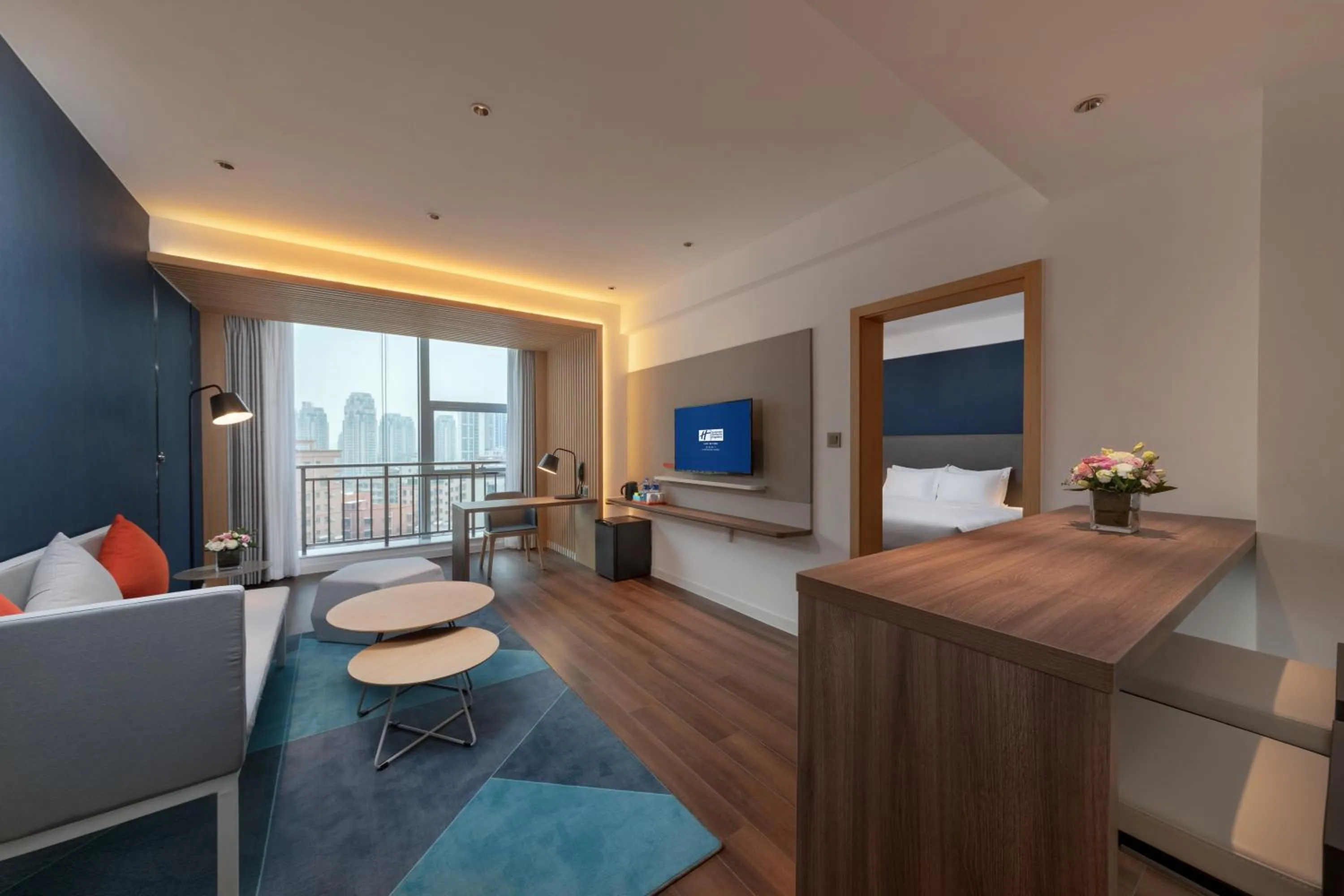 Photo of the whole room in Holiday Inn Express Dongguan Humen, an IHG Hotel