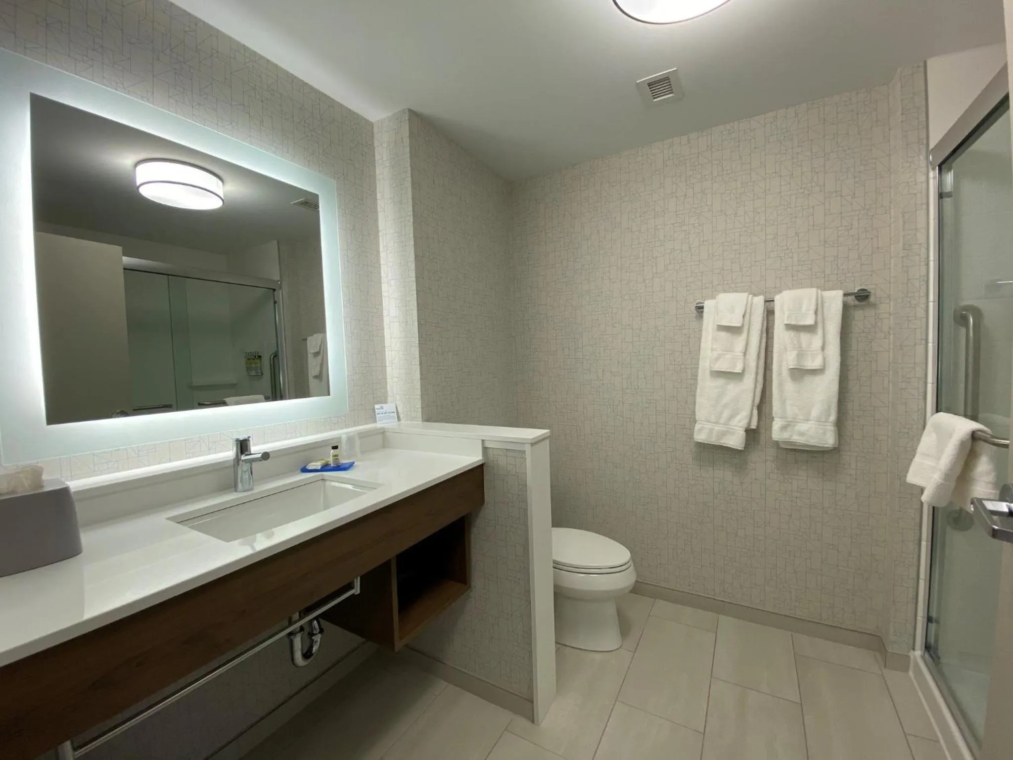 Bathroom in Holiday Inn Express & Suites - Aurora by IHG