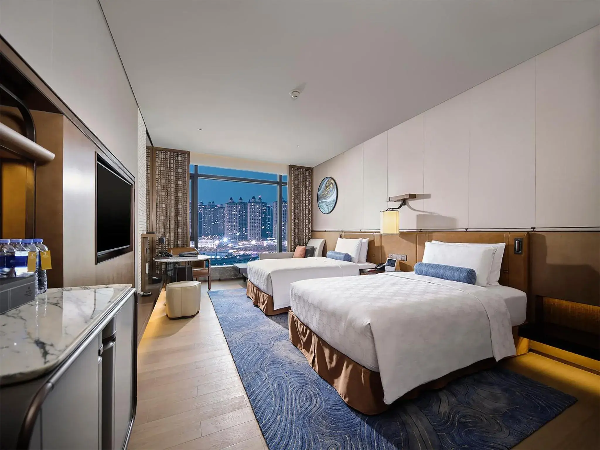 Standard Twin Room in HUALUXE Nanjing Yangtze River Standard Twin Room in HUALUXE Nanjing Yangtze River