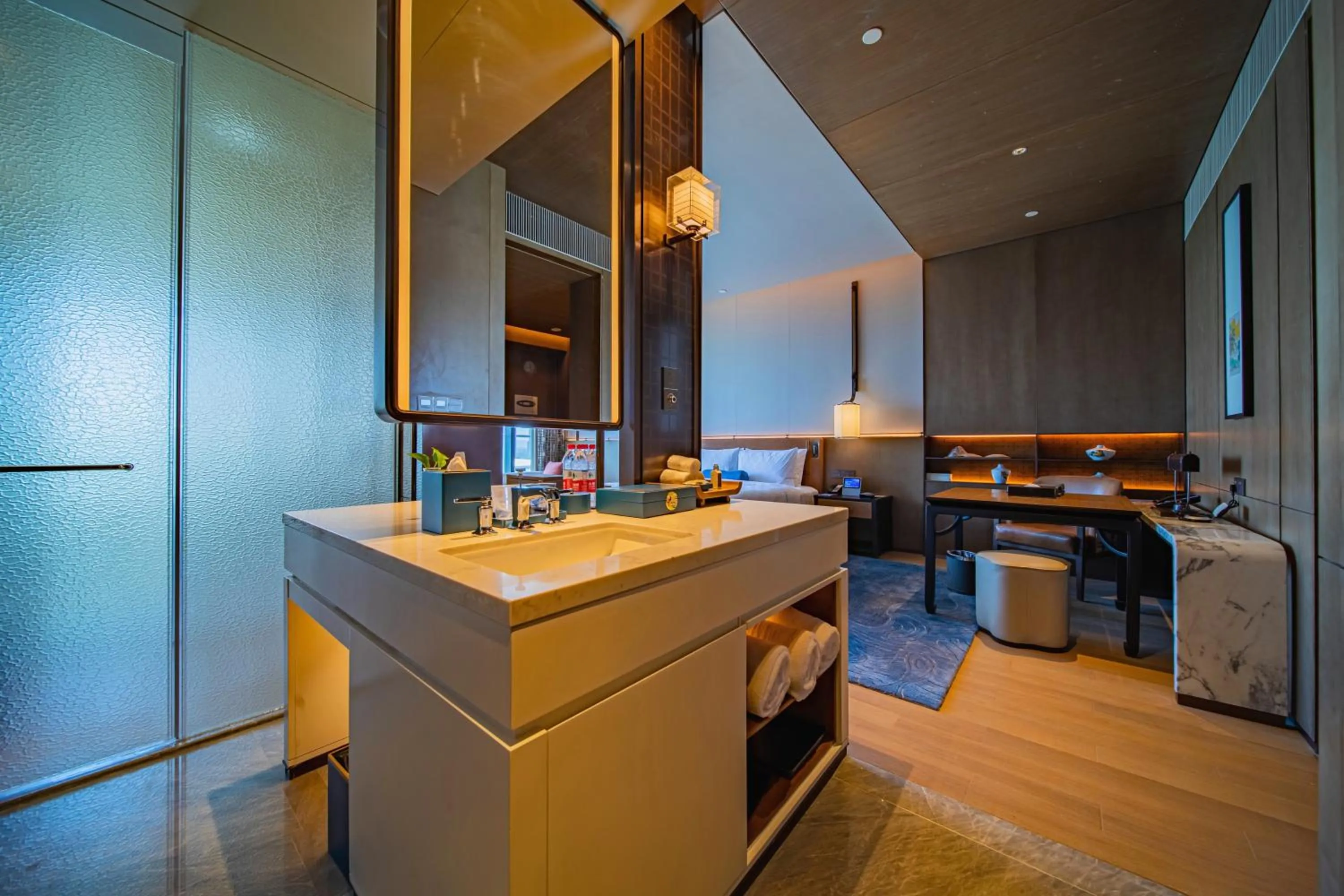 Decorative detail in HUALUXE Nanjing Yangtze River