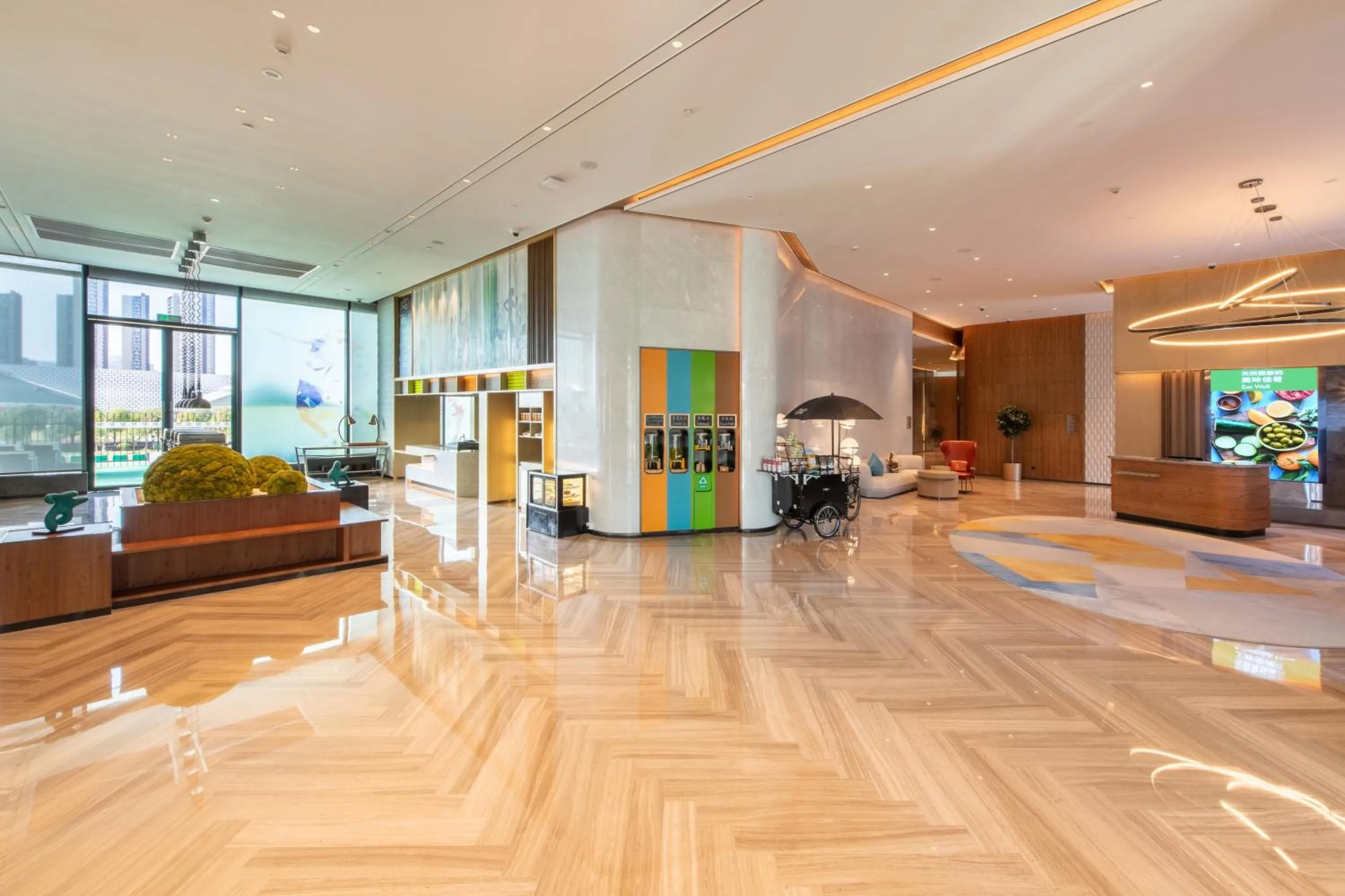 Property building in EVEN Hotel Nanjing Yangtze River by IHG